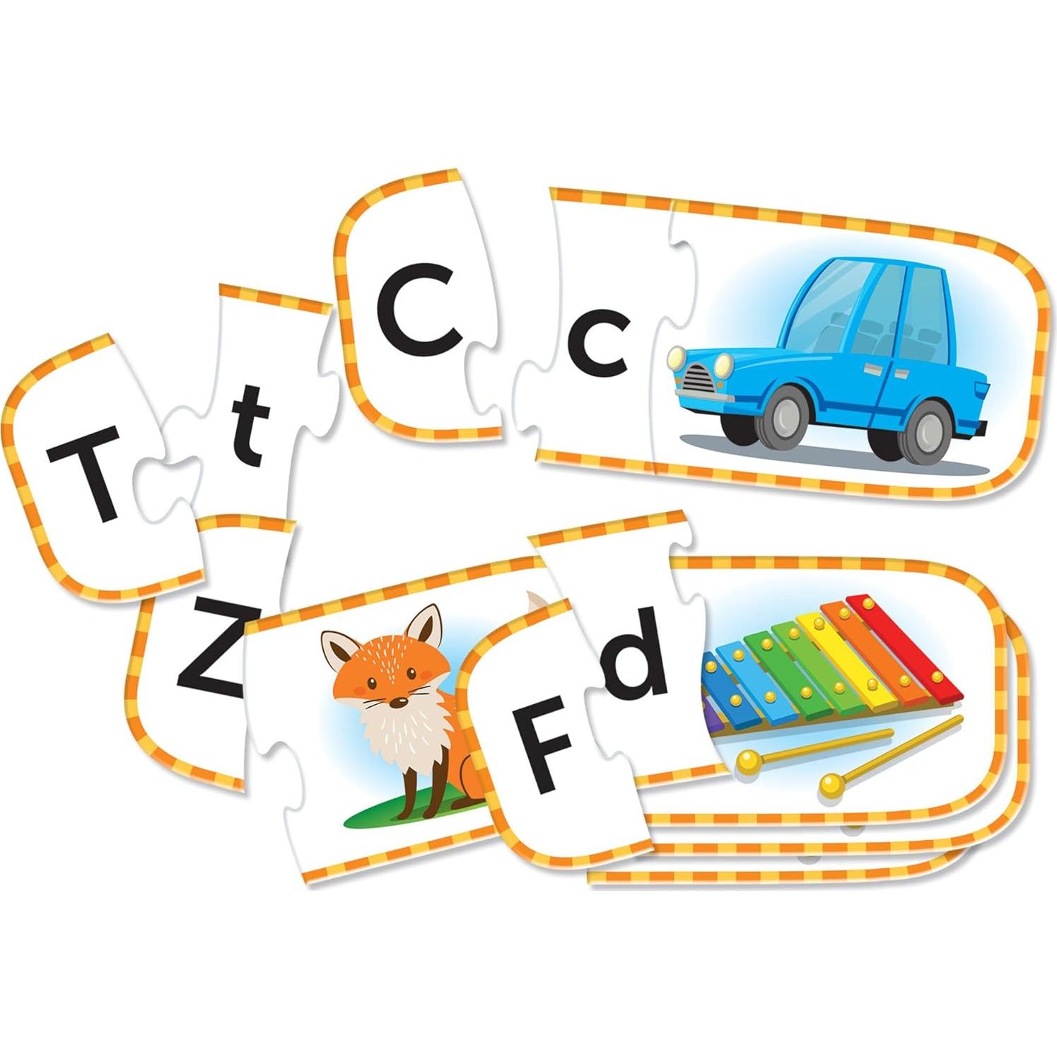 Tarjetas de Rompecabezas del Alfabeto Learning Resources 26 Piezas