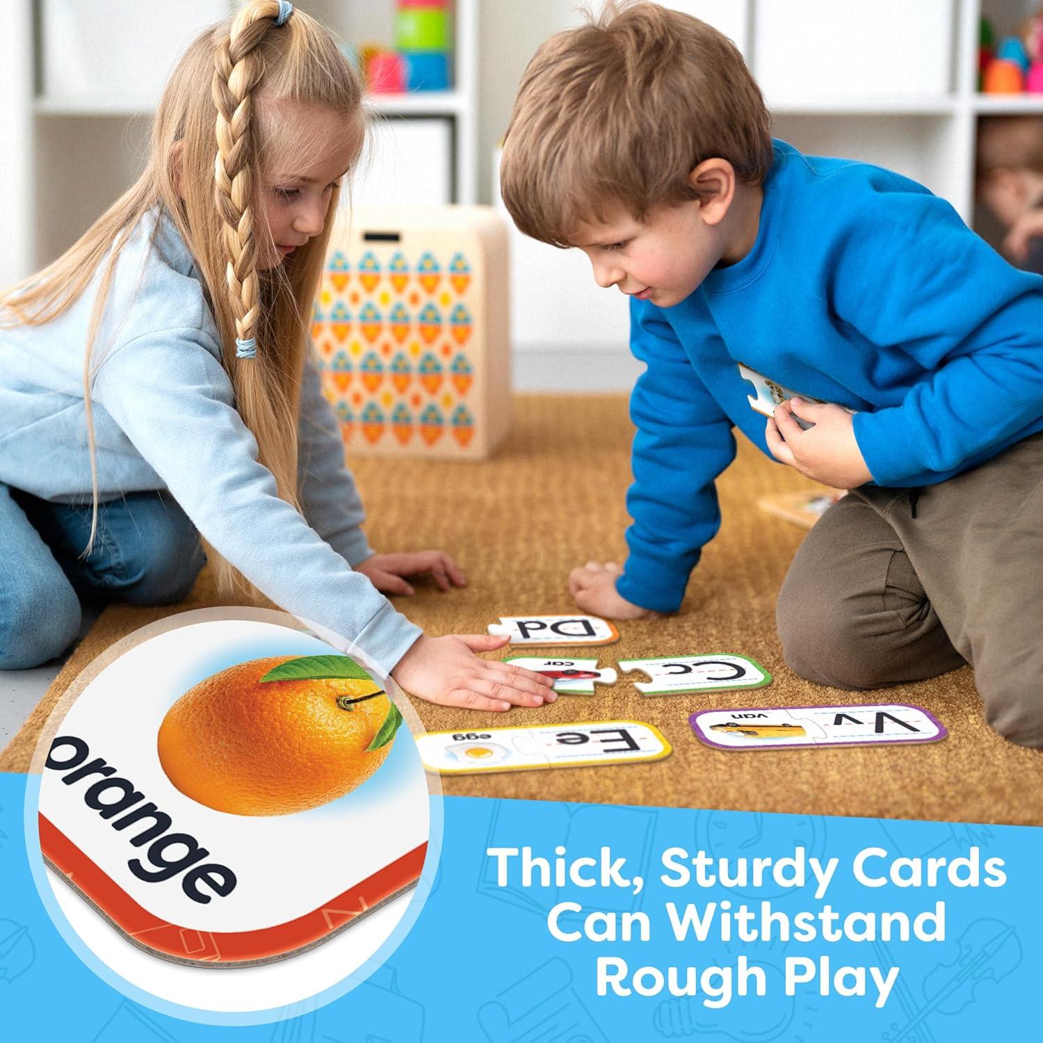 Rompecabezas de Alfabeto Momo & Nashi - 26 Piezas Educativas