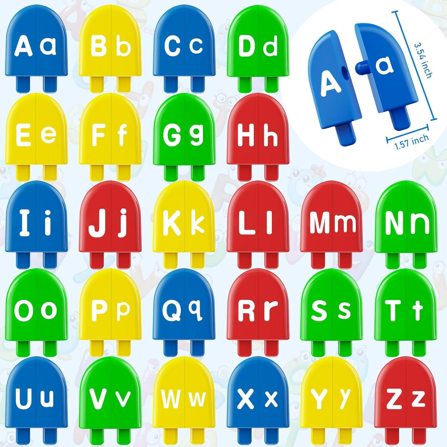 Juguete Educativo de Emparejamiento ABC CPSYUB 52 Piezas