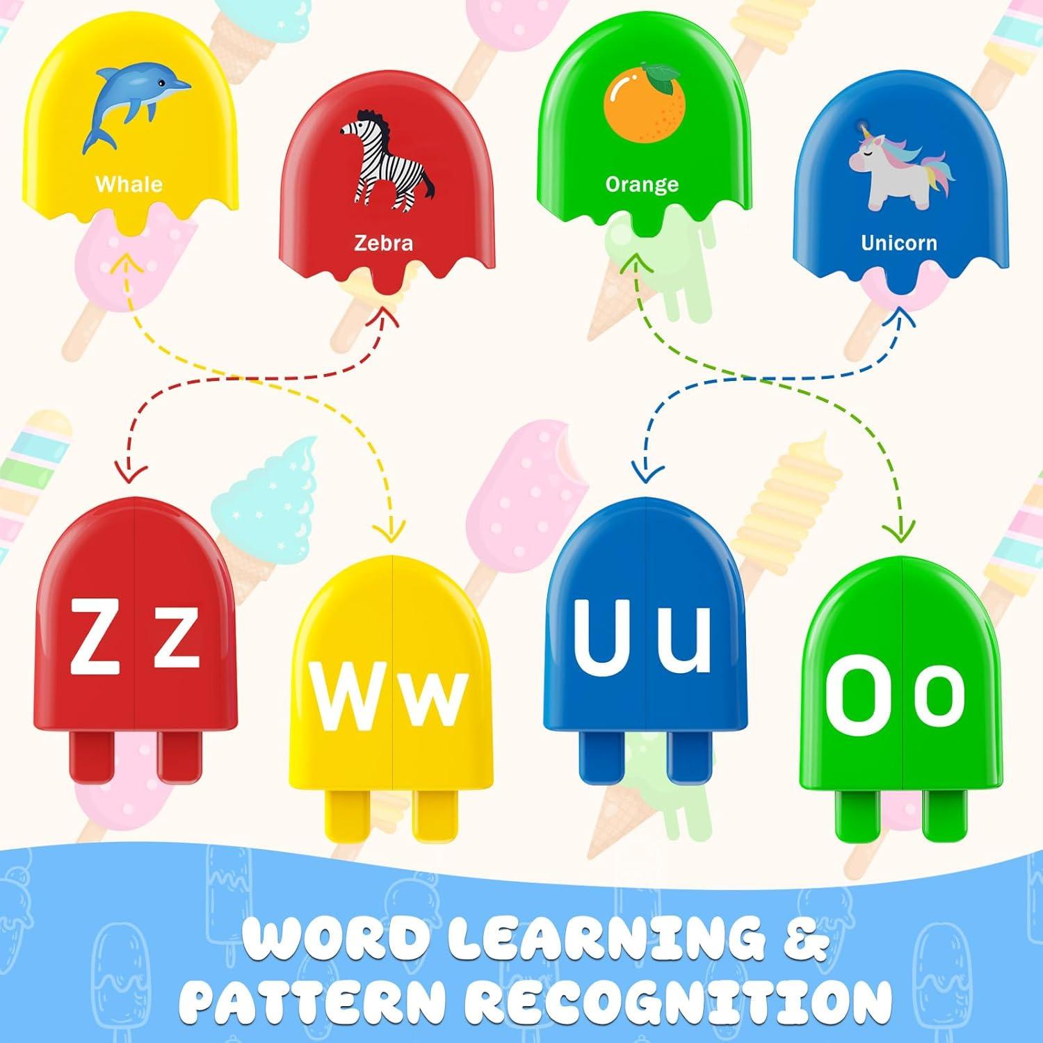 Juguete Educativo de Emparejamiento ABC CPSYUB 52 Piezas