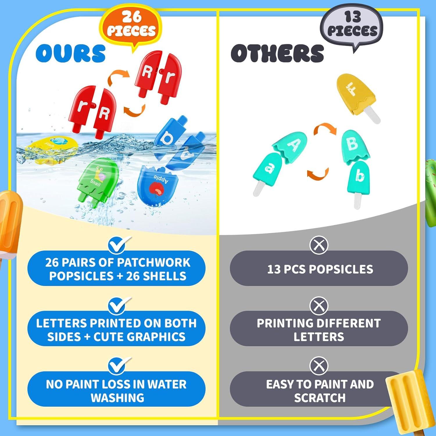 Juguete Educativo de Emparejamiento ABC CPSYUB 52 Piezas