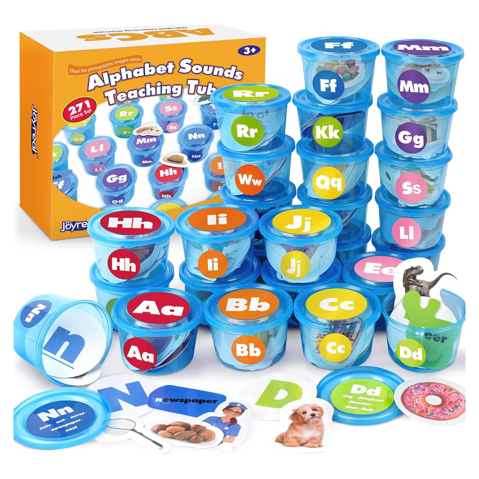 Juguetes de Aprendizaje Joyreal - Alfabeto ABC 271 Piezas