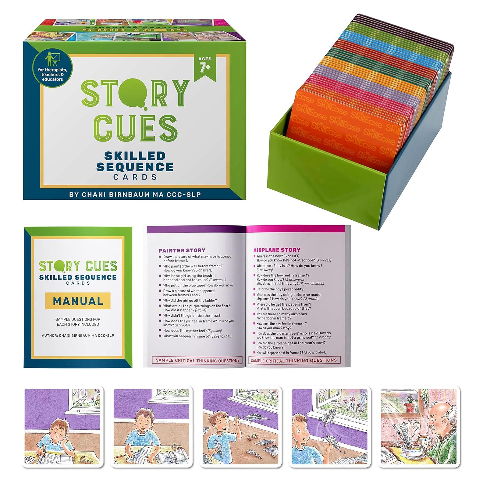 Tarjetas de Secuenciación Habilidosas SkillEase - 50 Piezas