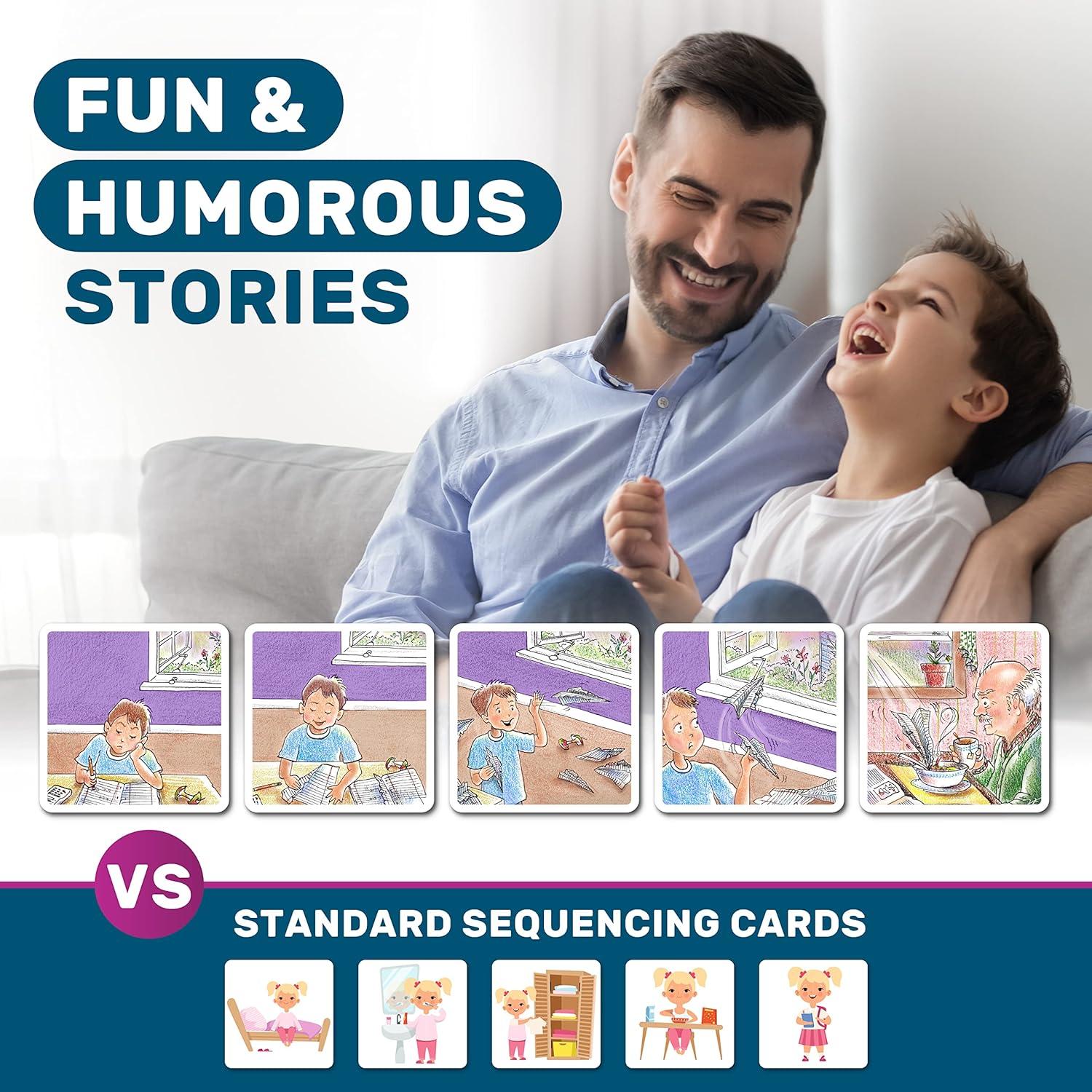 Tarjetas de Secuenciación Habilidosas SkillEase - 50 Piezas