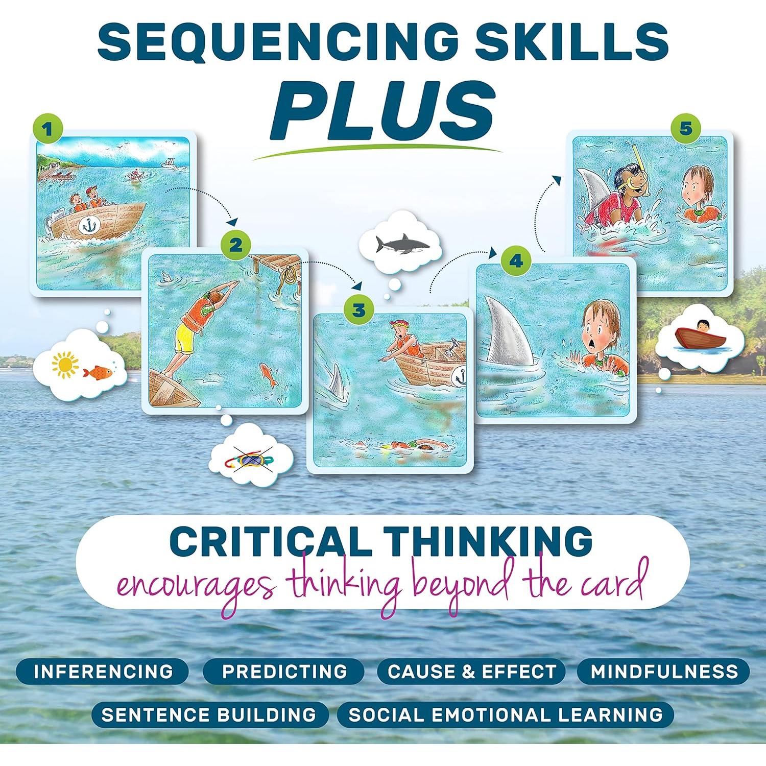 Tarjetas de Secuenciación Habilidosas SkillEase - 50 Piezas