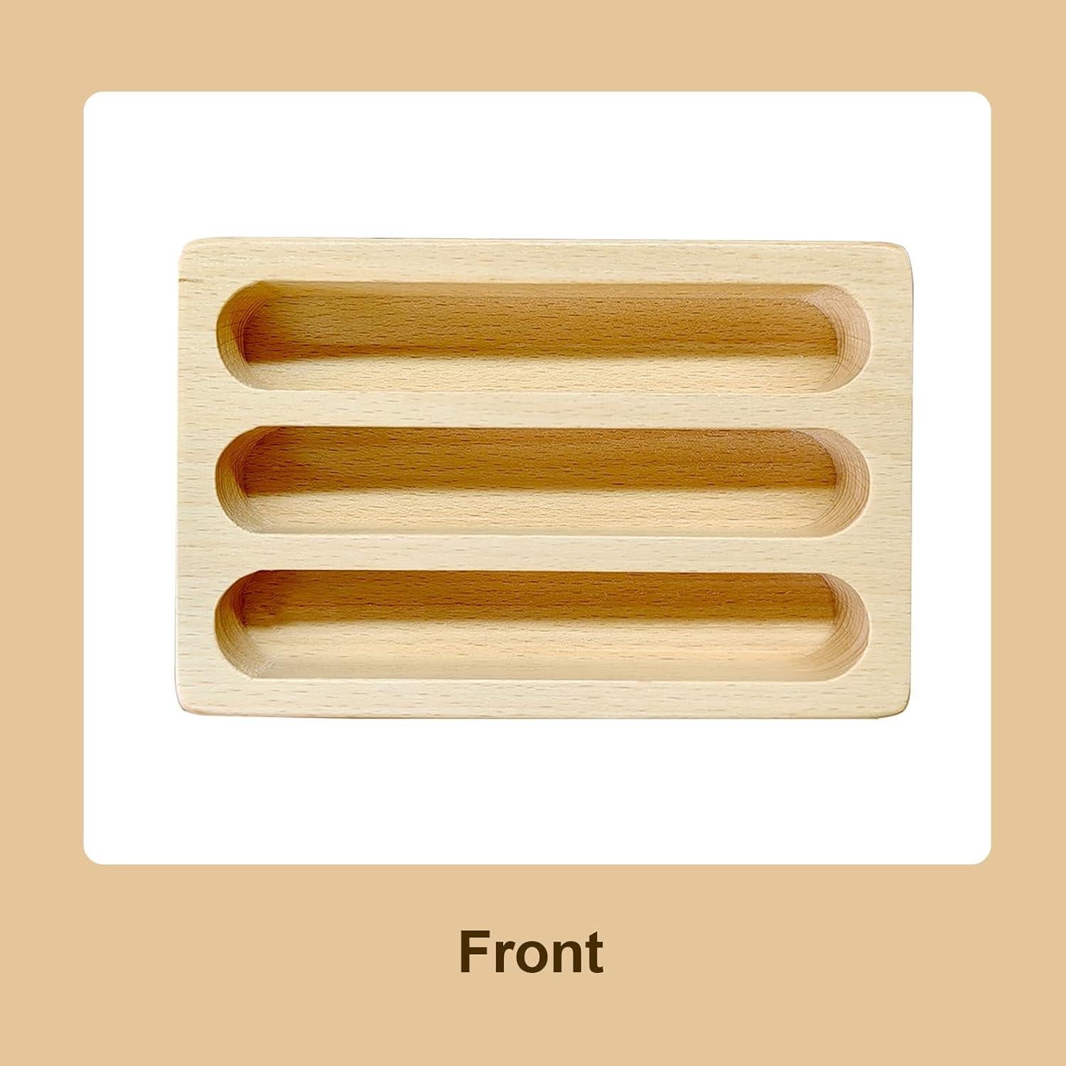 Soporte de Madera Montessori Adena para Tarjetas de 9 cm