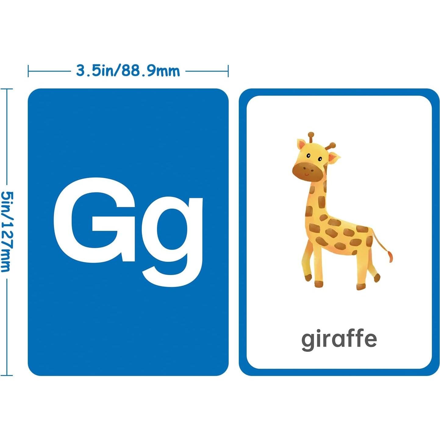 Tarjetas Didácticas Montessori 54 Piezas para Niños 2-5 Años