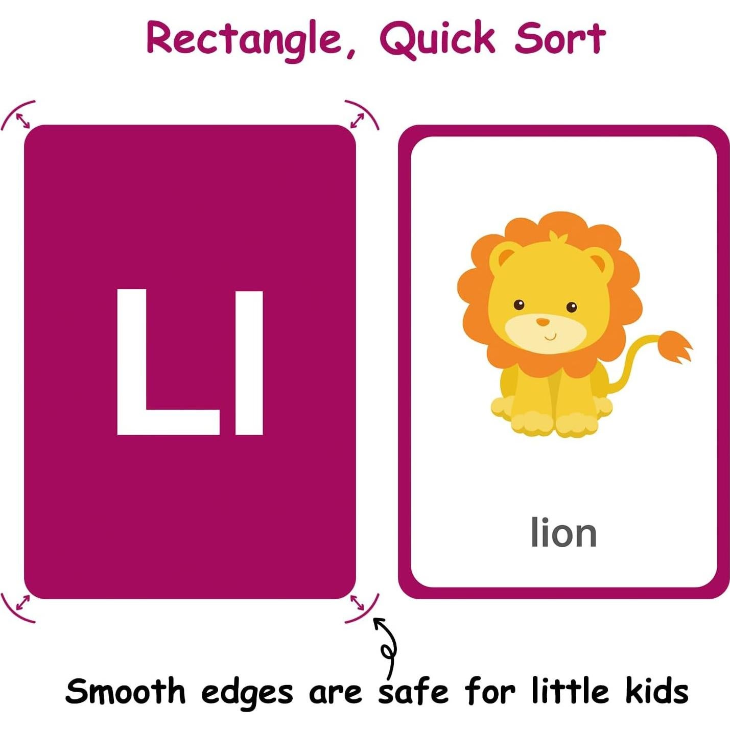 Tarjetas Didácticas Montessori 54 Piezas para Niños 2-5 Años