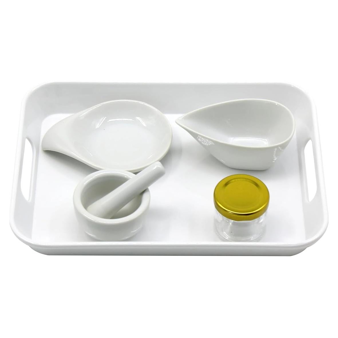 Set Mini Mortero y Maja de Porcelana Montessori - 0.75 kg