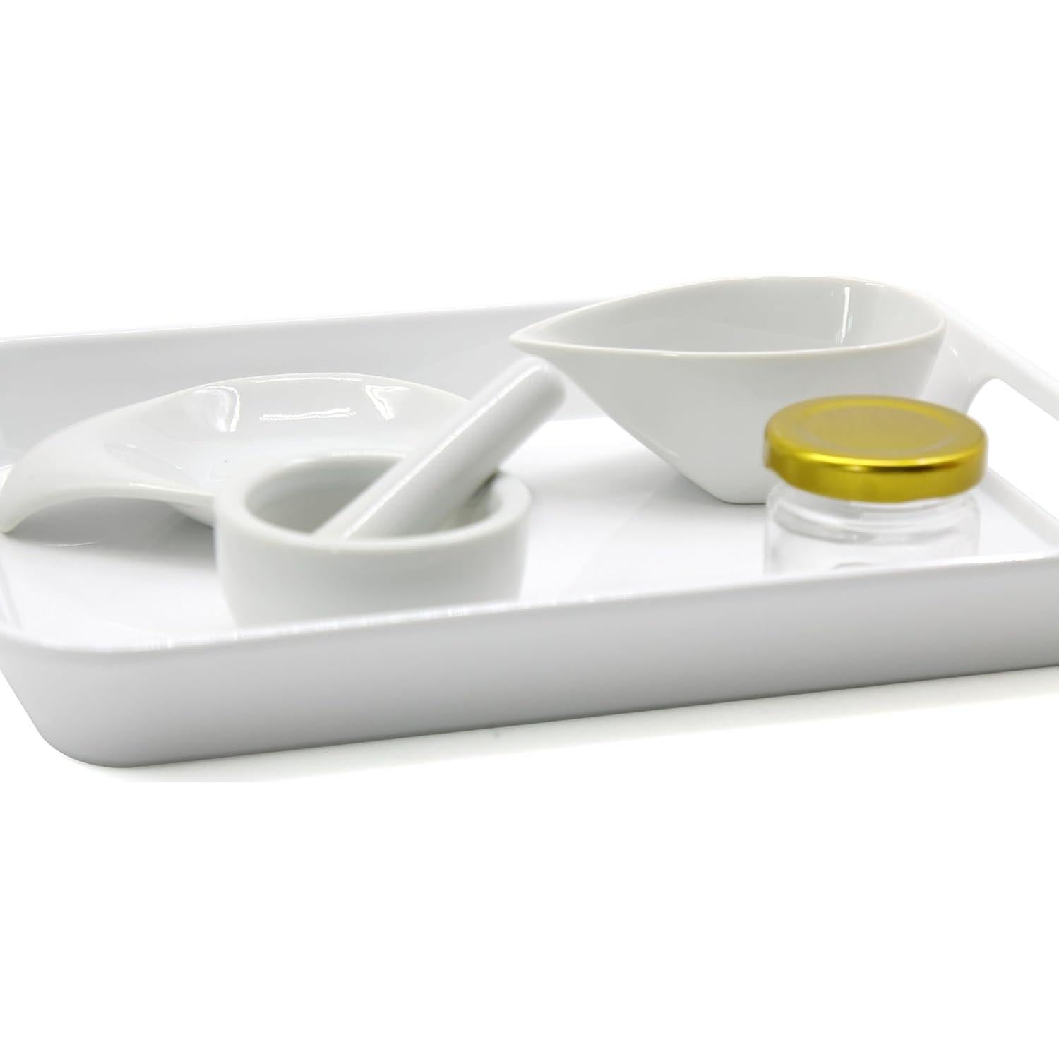 Set Mini Mortero y Maja de Porcelana Montessori - 0.75 kg