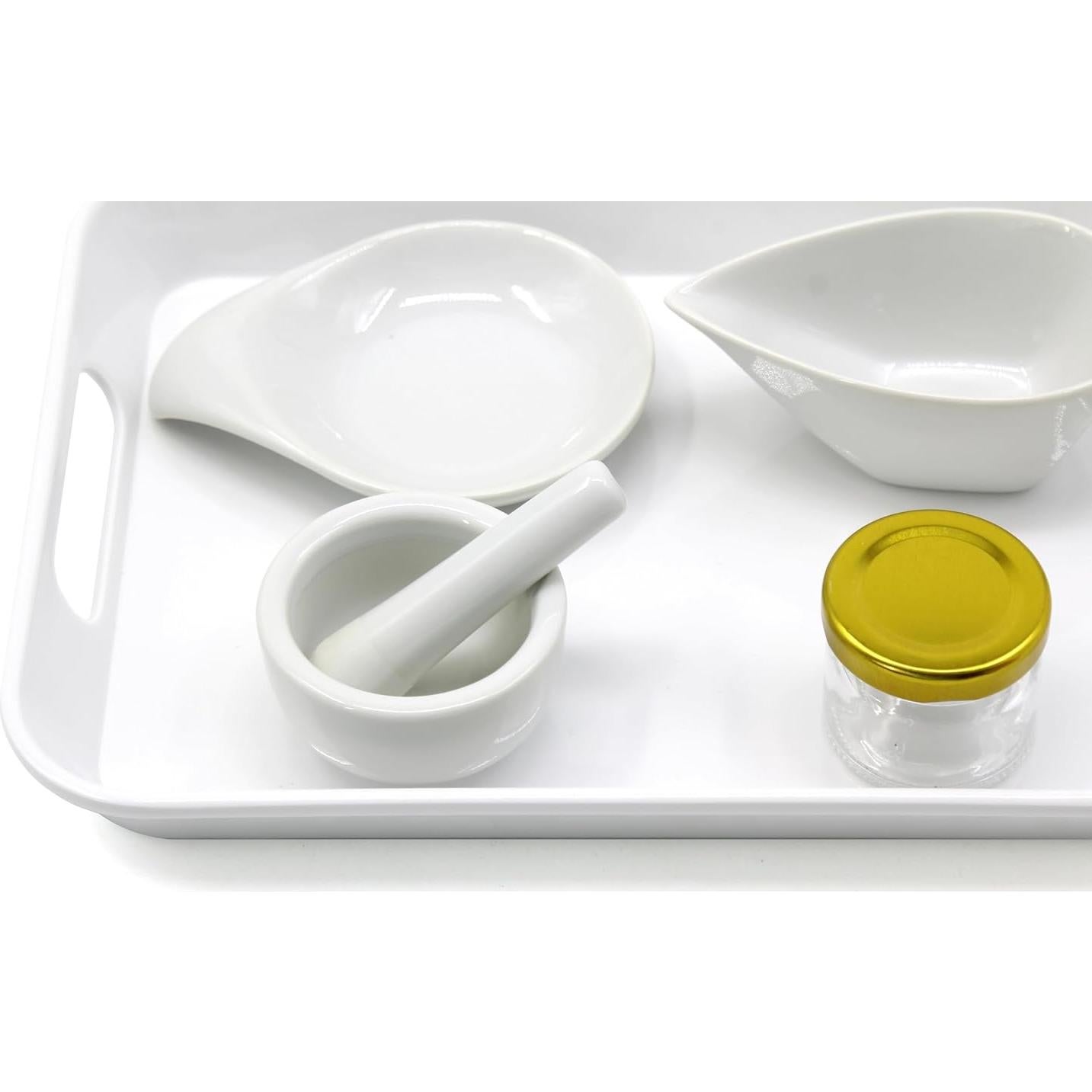 Set Mini Mortero y Maja de Porcelana Montessori - 0.75 kg