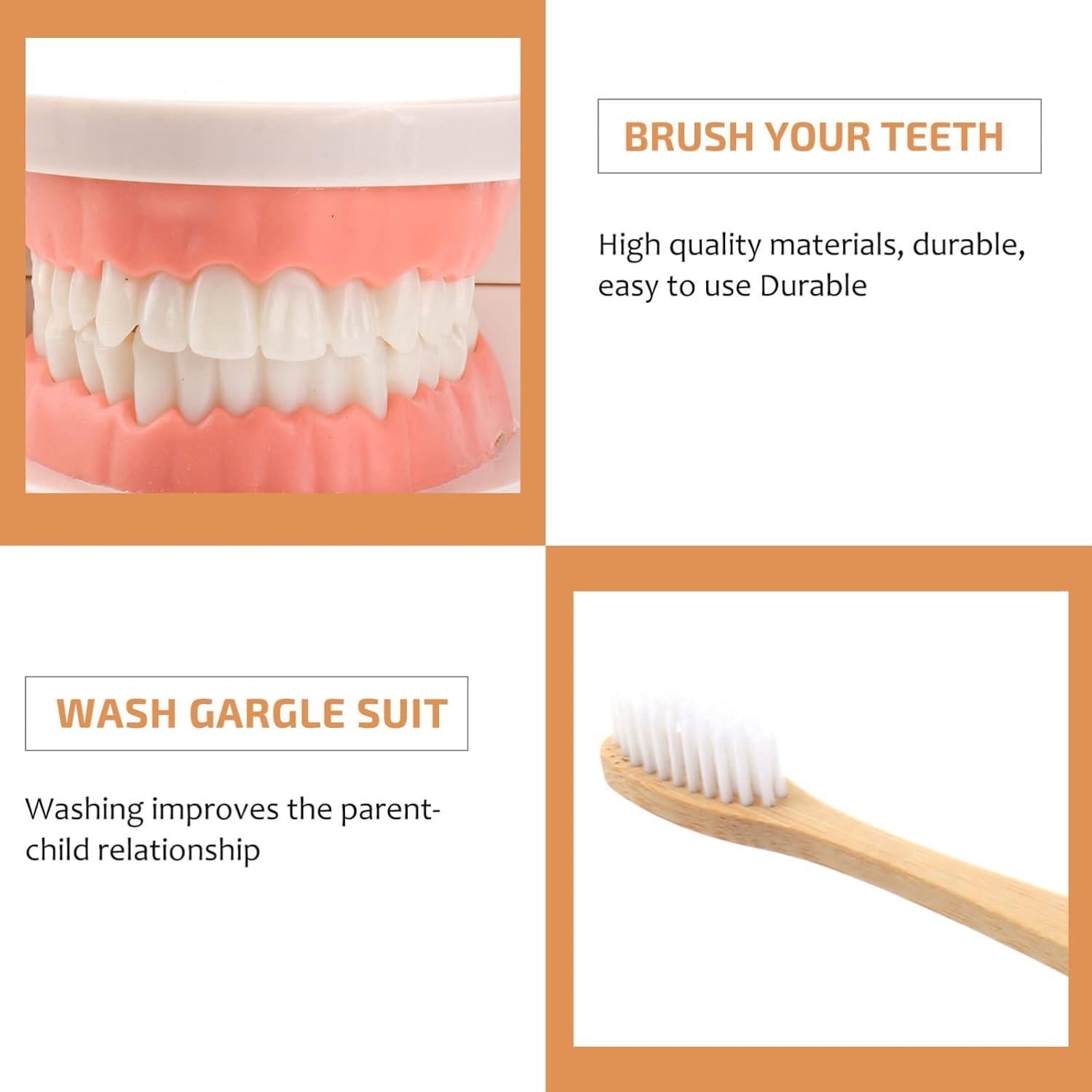 Set Montessori de Cepillado de Dientes STOBOK para Niños