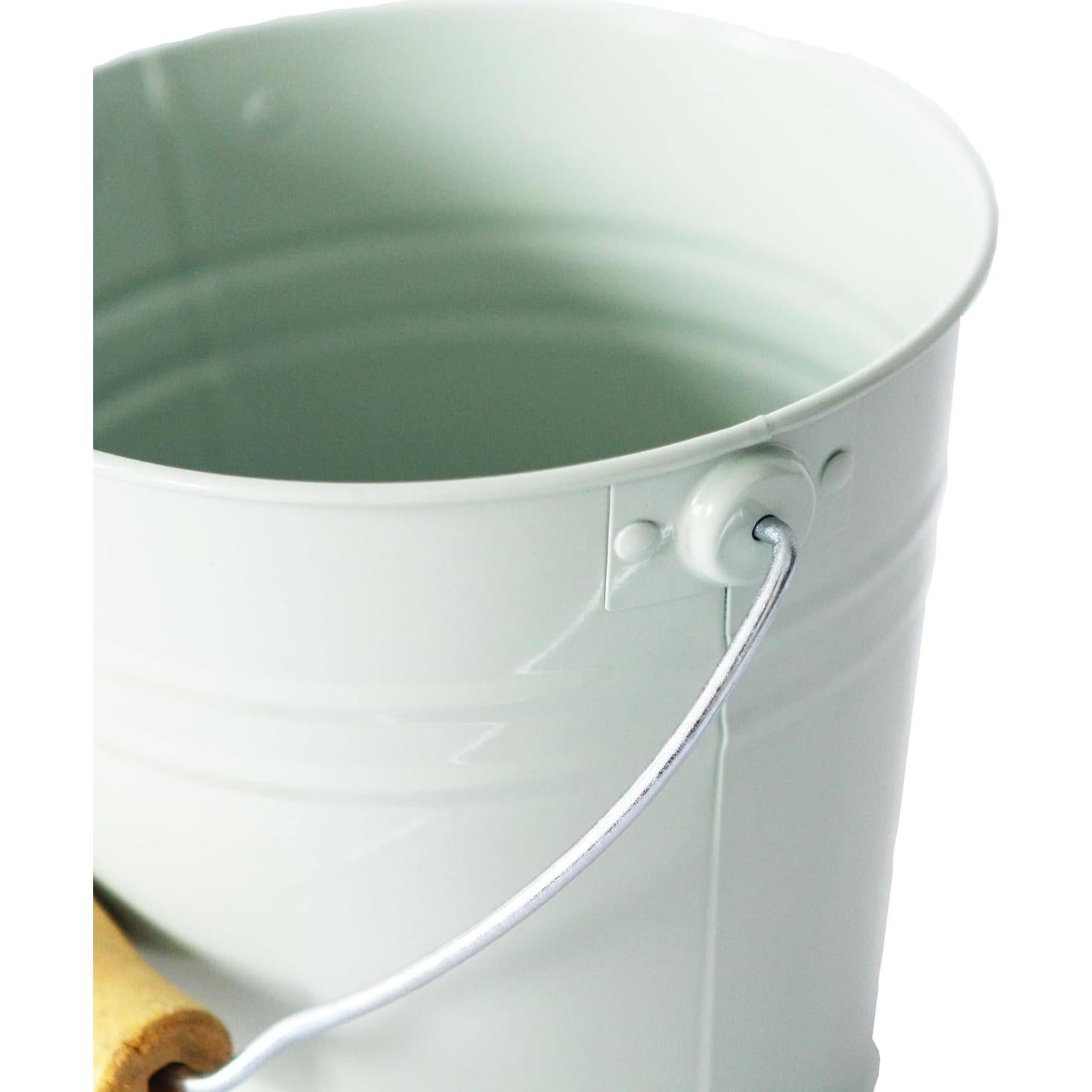 Cubo de Metal M.Vita 2.1L Verde Espuma Montessori