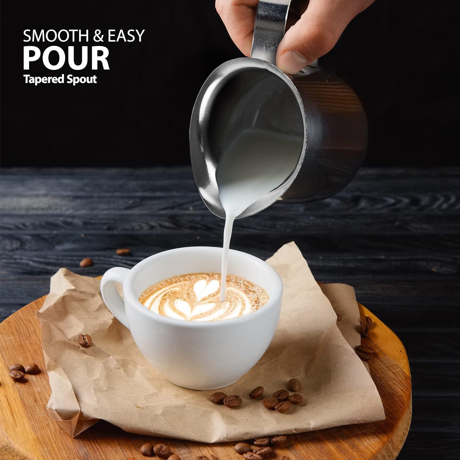 Jarra de Crema Acero Inoxidable EHOMEA2Z 85 g - Set de 2