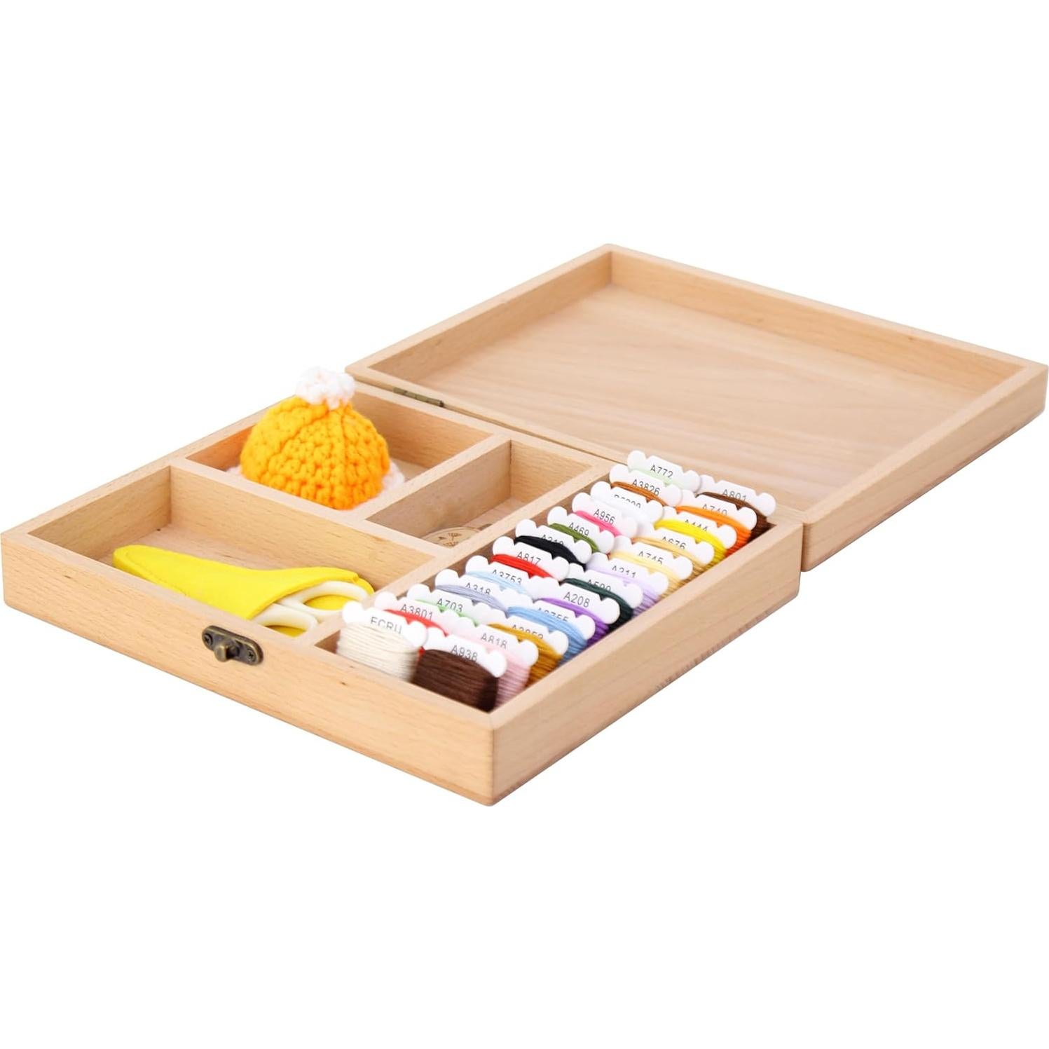 Caja de Costura Montessori Rui'an - Kit de Bordado para Niños 5+