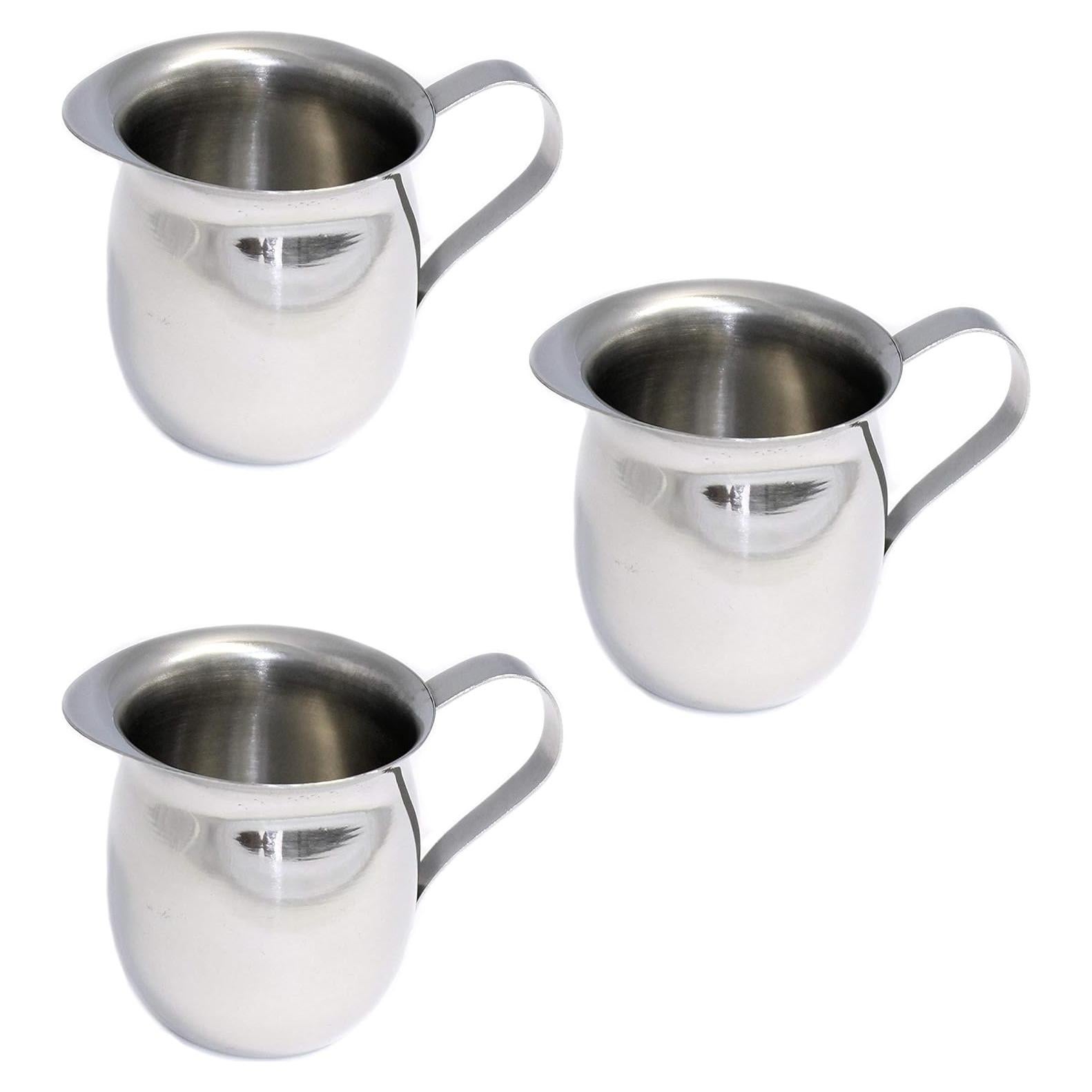 Juego de 3 Cremeros de Acero Inoxidable ROY.IND 85ml