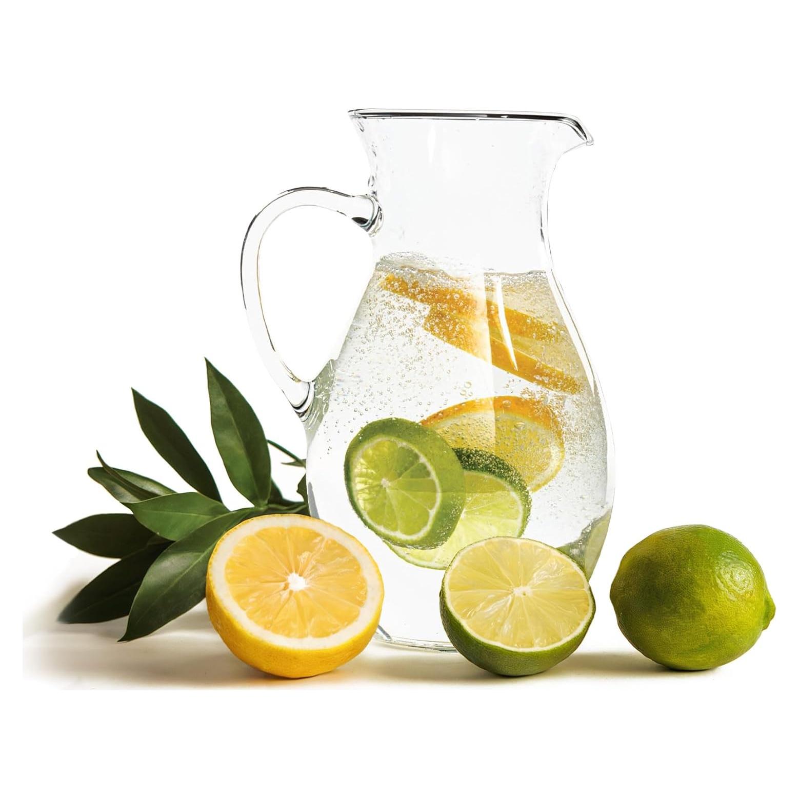 Jarra de vidrio borosilicato Simax 0.47L con asa y pico