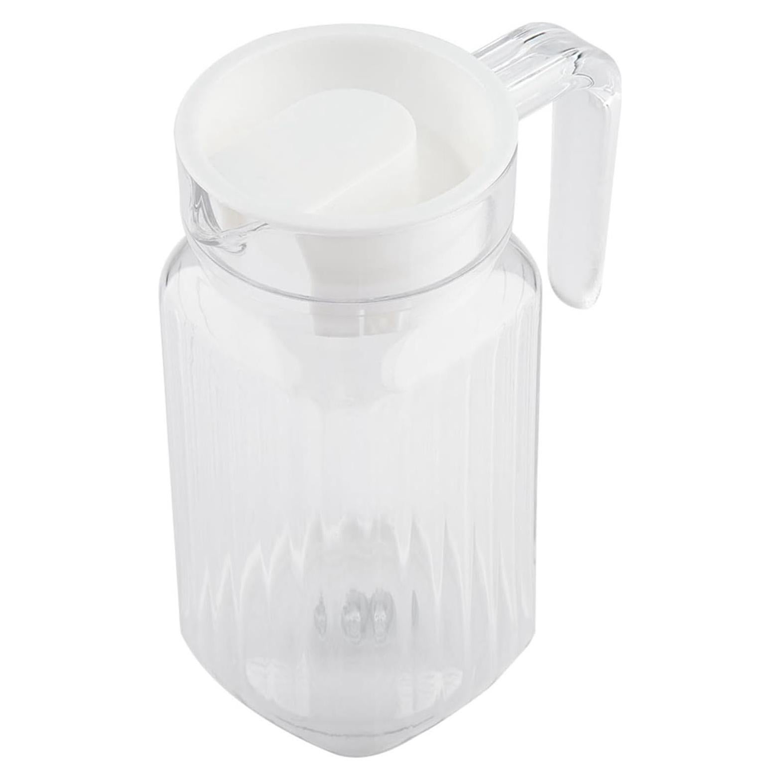 Jarra de Agua Acrílica Transparente KooingTech 500ml con Tapa