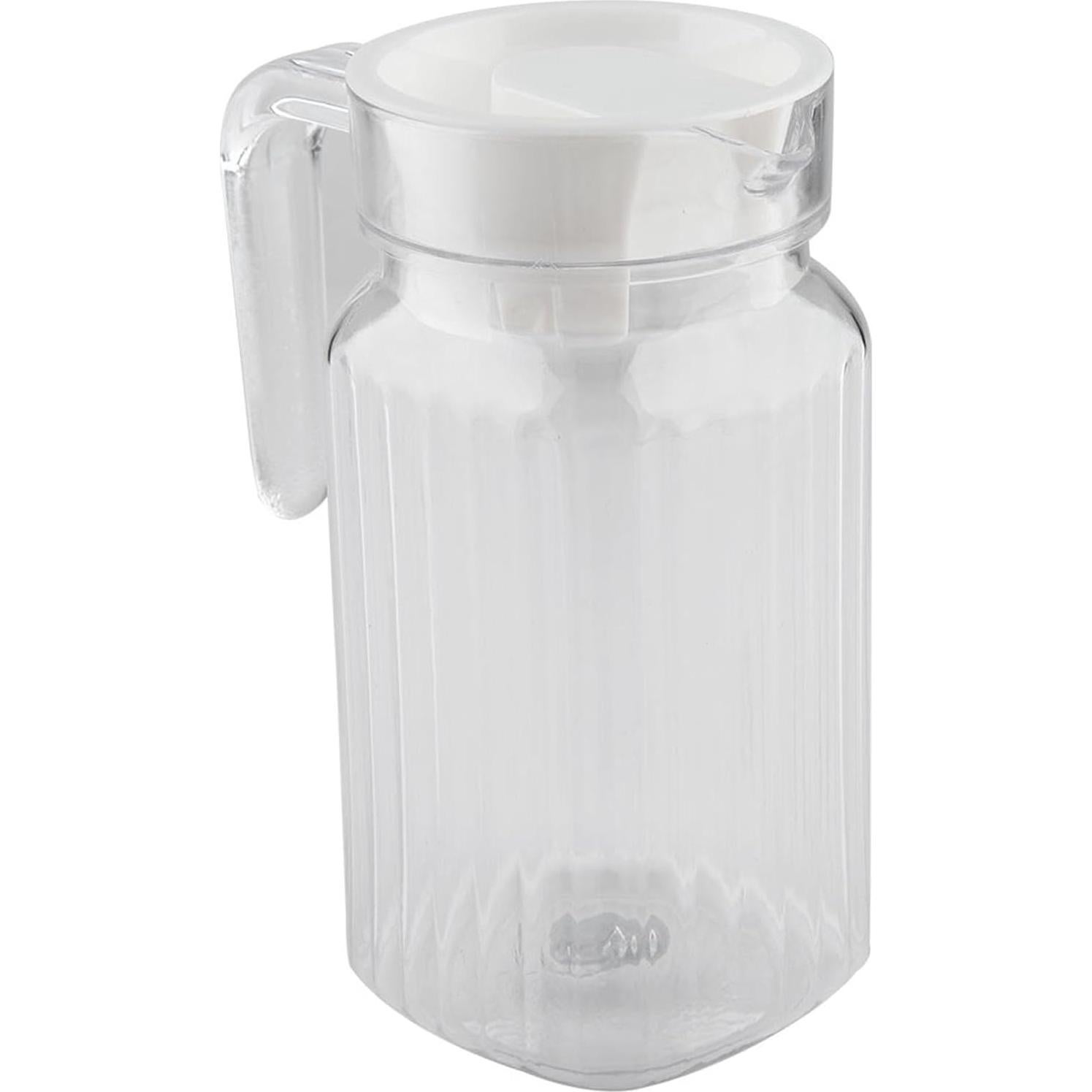 Jarra de Agua Acrílica Transparente KooingTech 500ml con Tapa