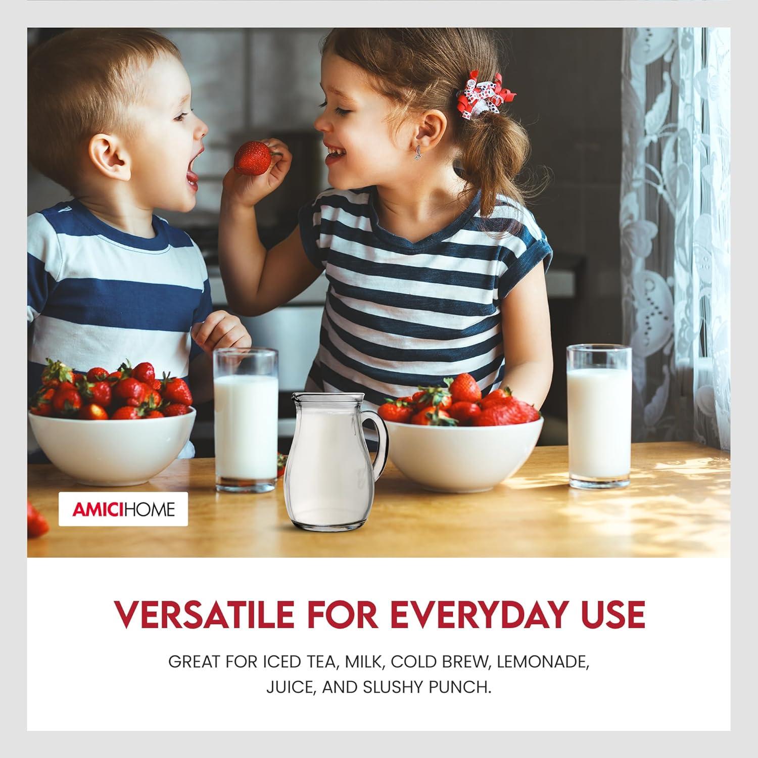 Mini Jarra de Vidrio Amici Home Roxy 255 ml Infantil