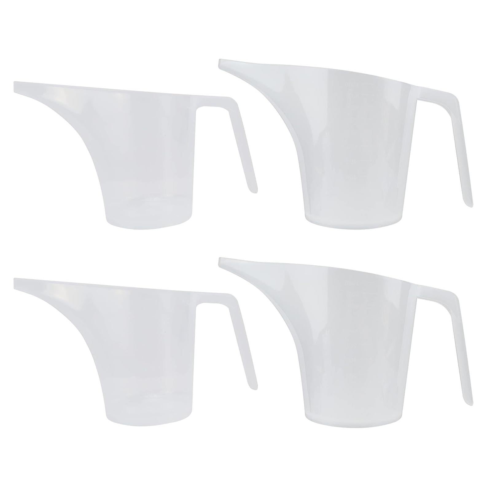 Jarras Medidoras de Plástico EIKS 4-Pack 1000ml y 500ml