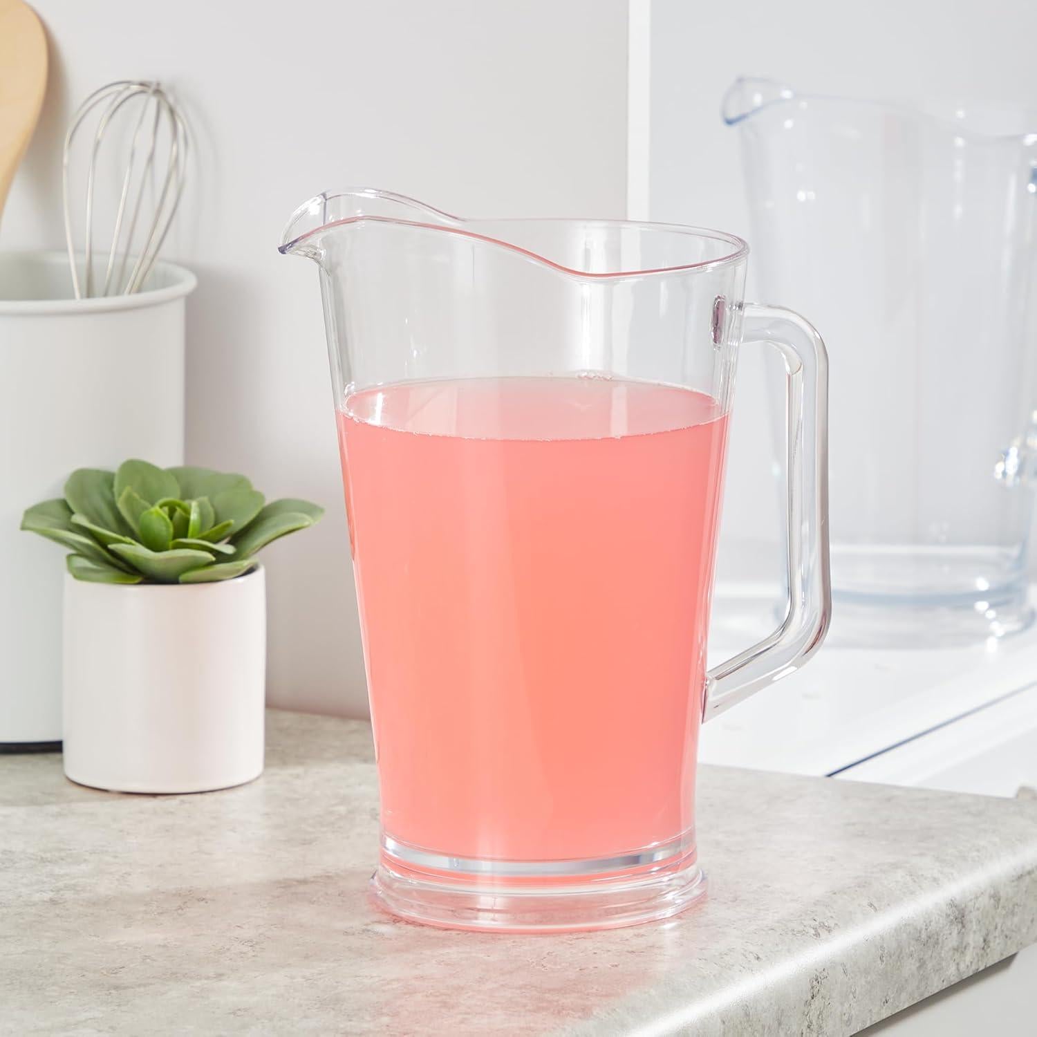 Set de 2 Jarras de Cerveza US Acrylic 64 oz (1.89L) Duraderas