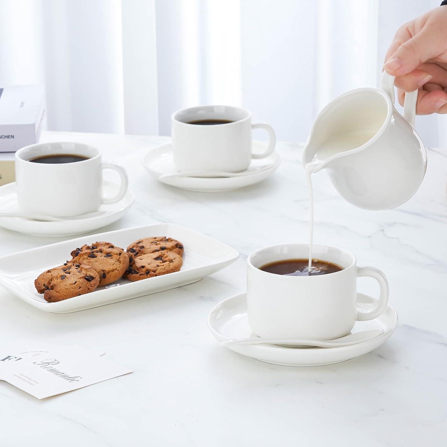 Jarra de Crema Cerámica CHILDIKE 236.6 ml con Asa