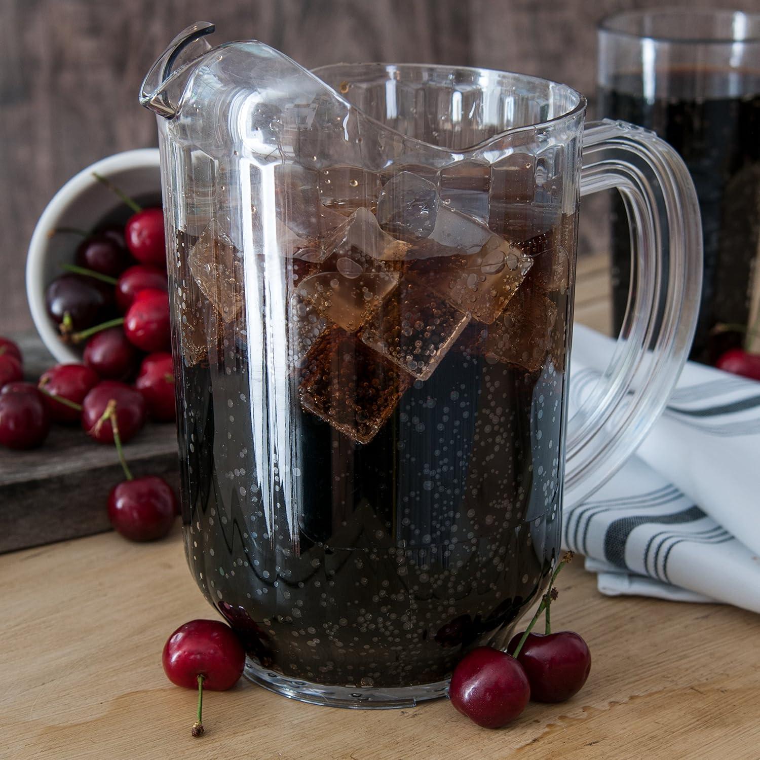 Jarra Alta Versapour Carlisle 1774ml Plástico Clara