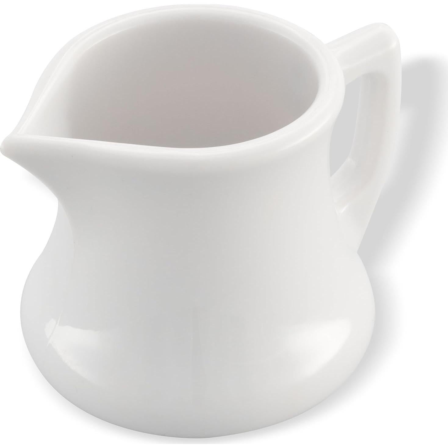 Jarra de Crema Carlisle 85 ml Plástico Blanca para Restaurante