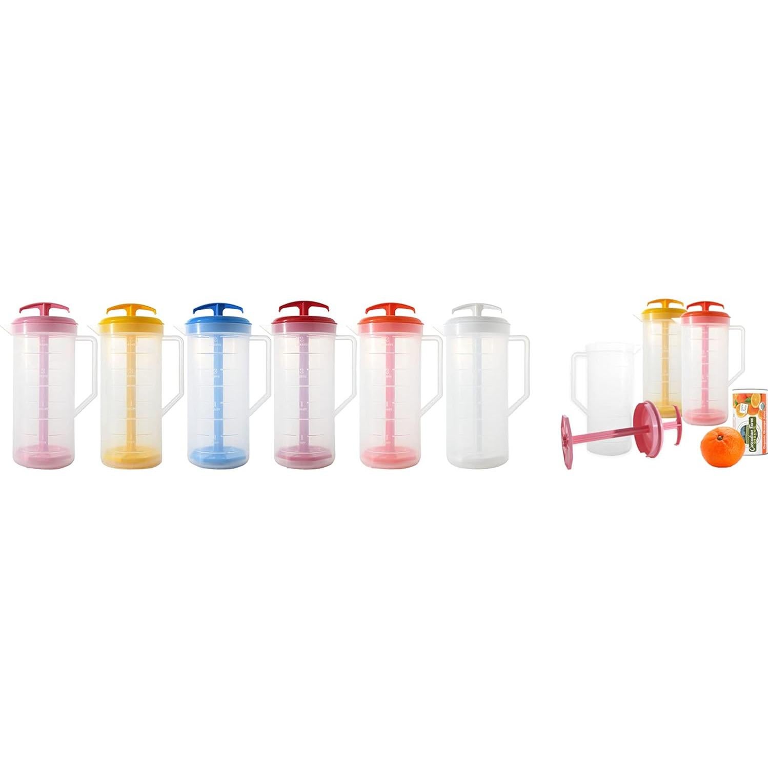 Jarra de Mezcla 2qt JBK Pottery Blanca Libre de BPA