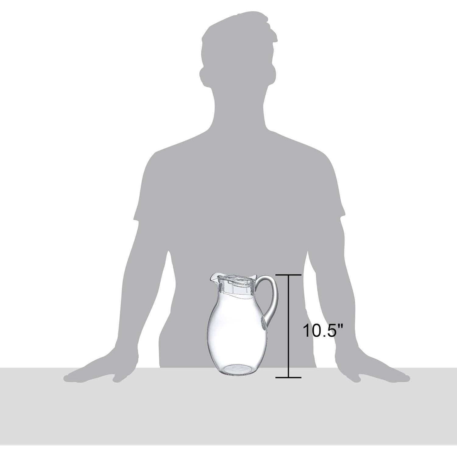 Jarra Burbujeante Grande Increíble Abby 2.84L Plástico Libre BPA