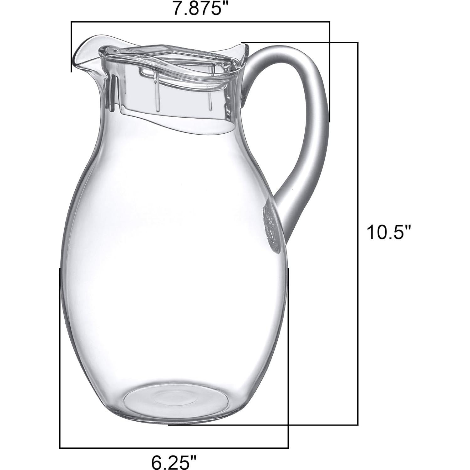 Jarra Burbujeante Grande Increíble Abby 2.84L Plástico Libre BPA