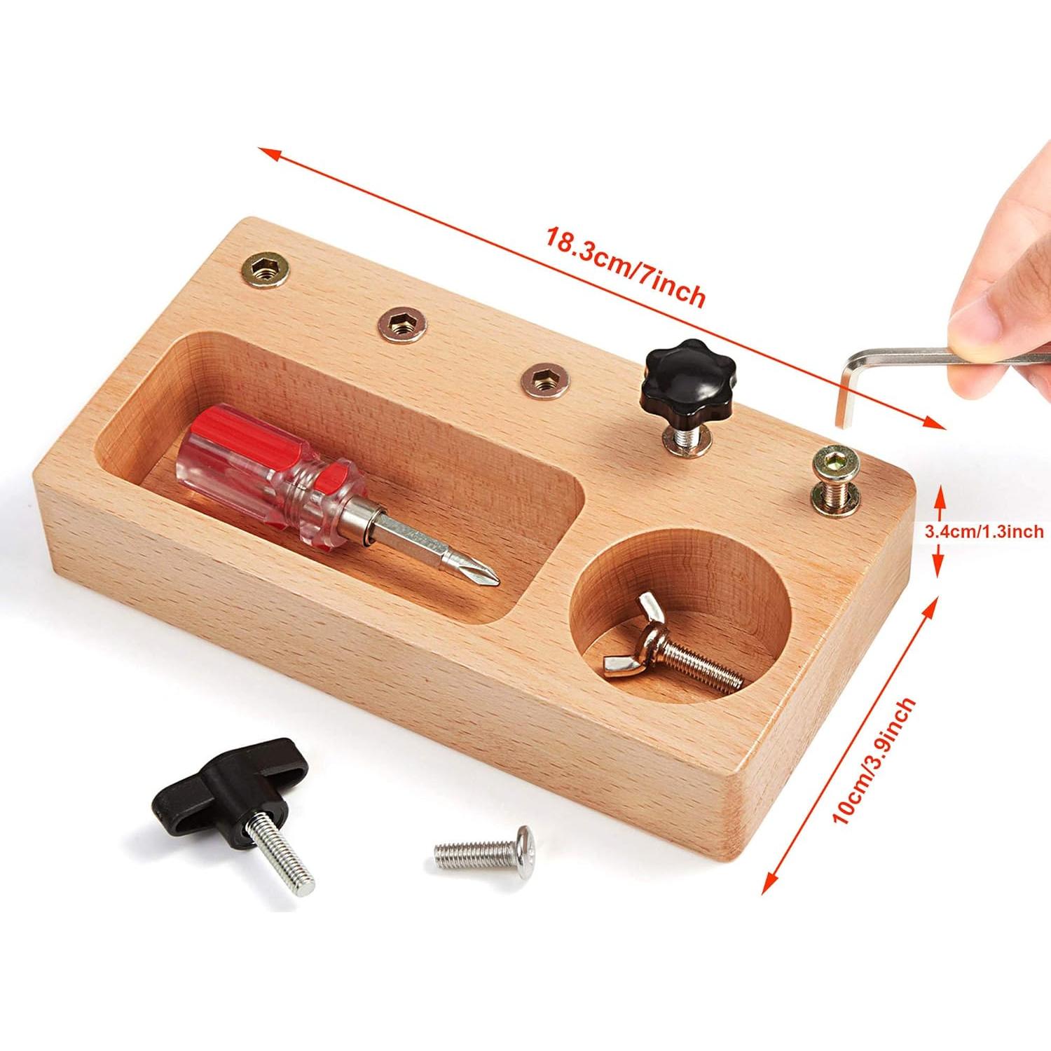 Tablero de Destornillador Montessori MONT PLEASANT 3+ Años