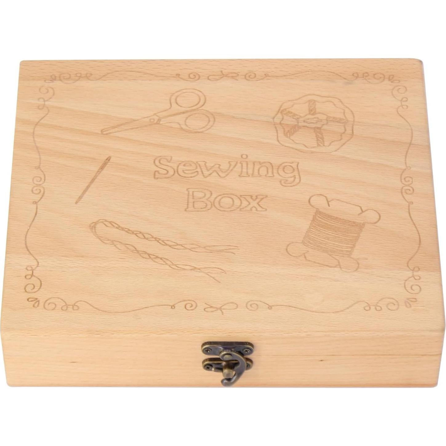 Caja de Costura Montessori Nivel 1 Rui'an para Niños 4+