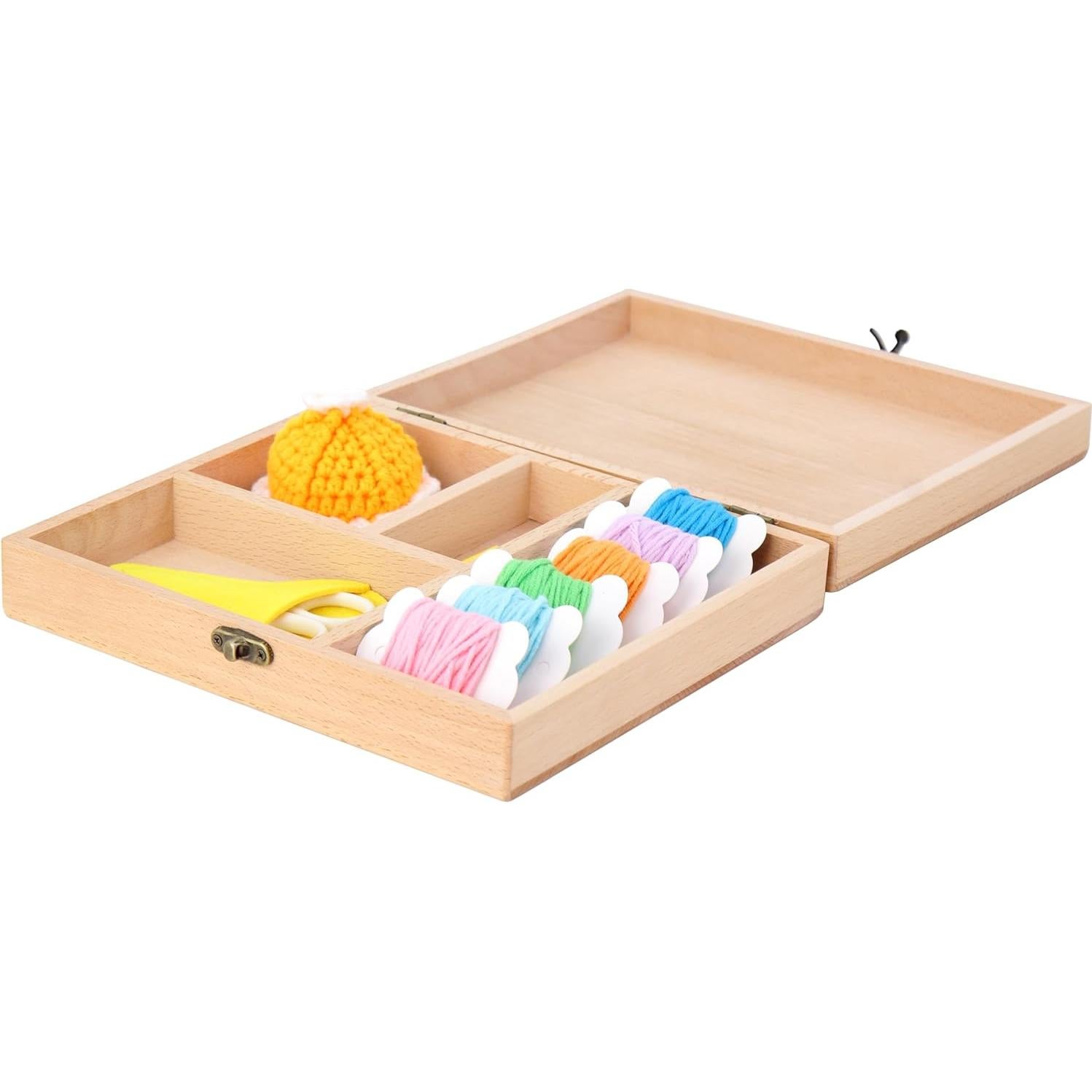 Caja de Costura Montessori Nivel 1 Rui'an para Niños 4+