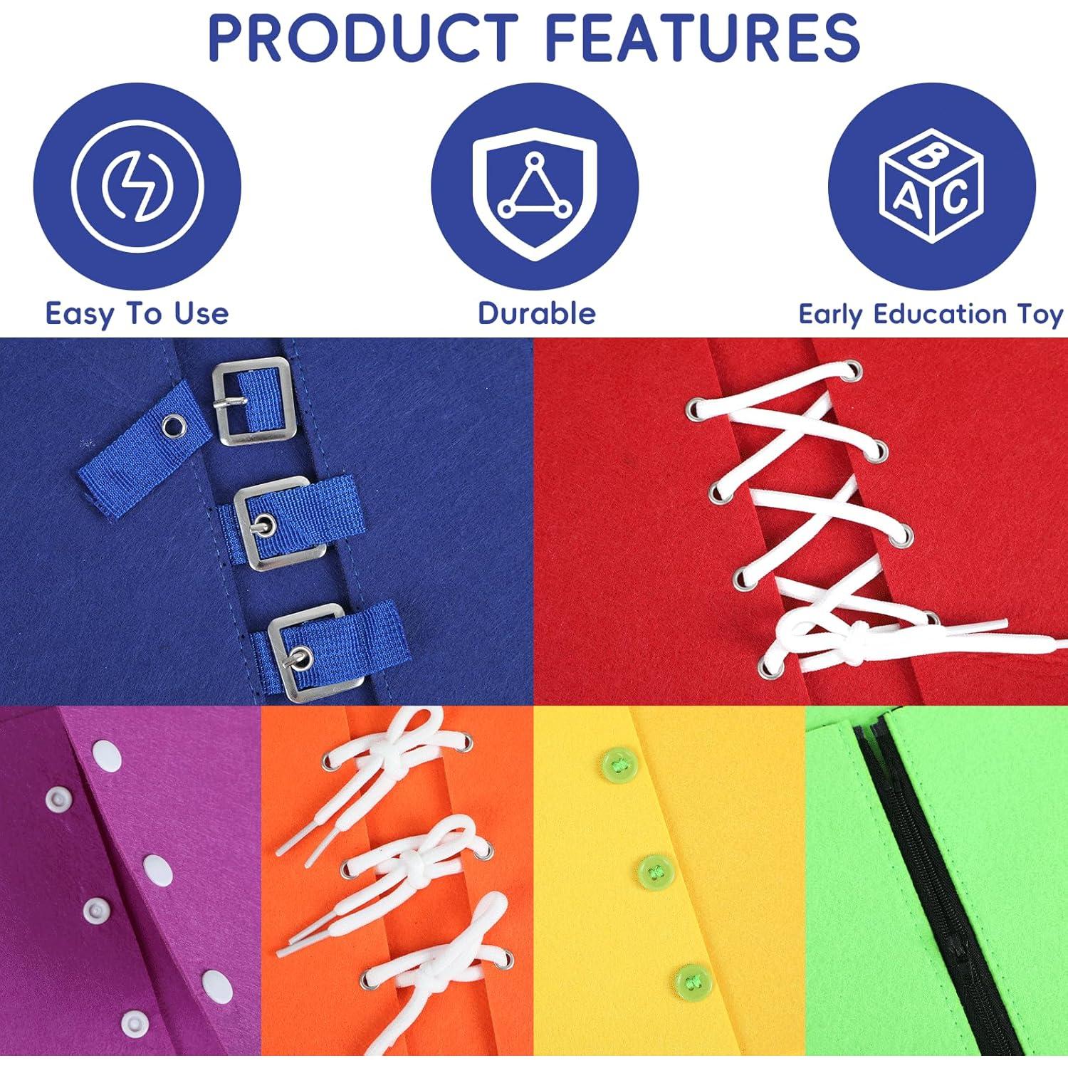 Tablero Ocupado Montessori CHUNNIN 20x26.5cm Habilidades Motoras