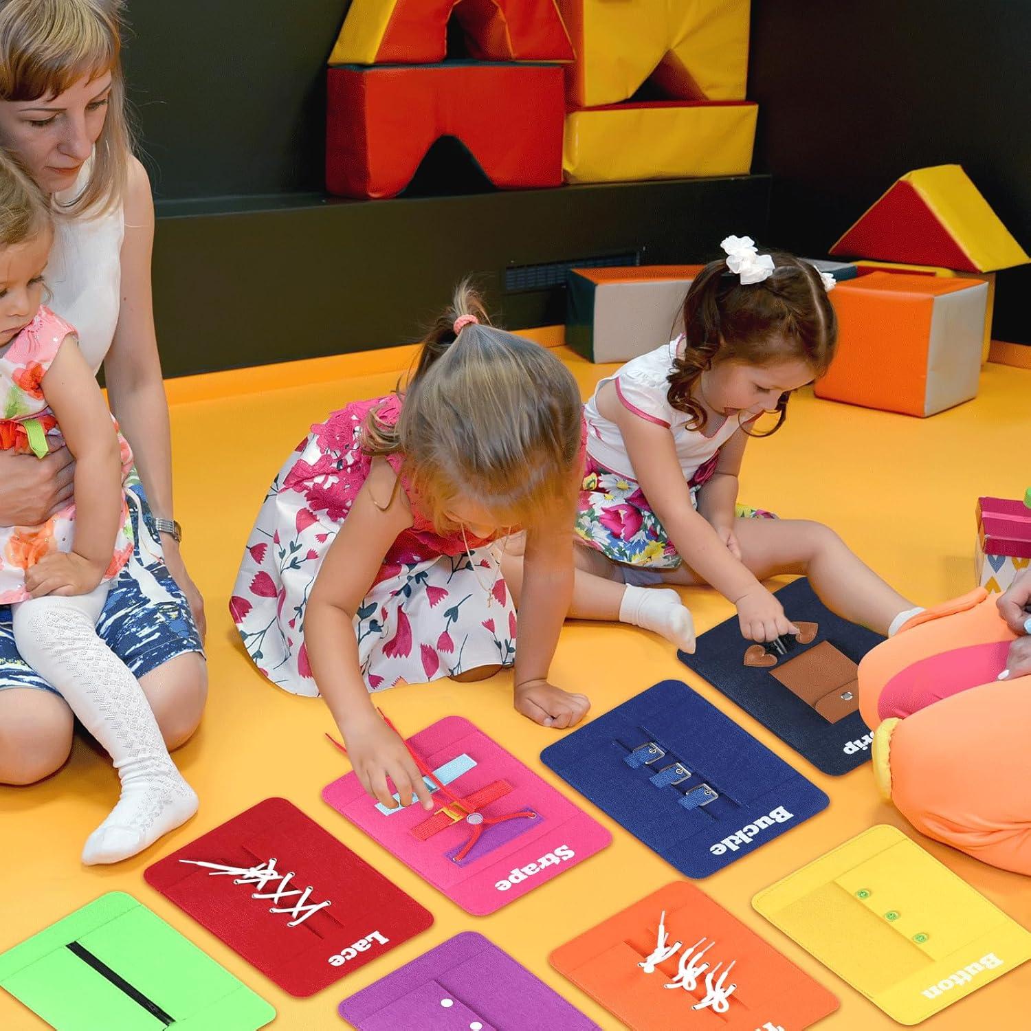 Tablero Ocupado Montessori CHUNNIN 20x26.5cm Habilidades Motoras