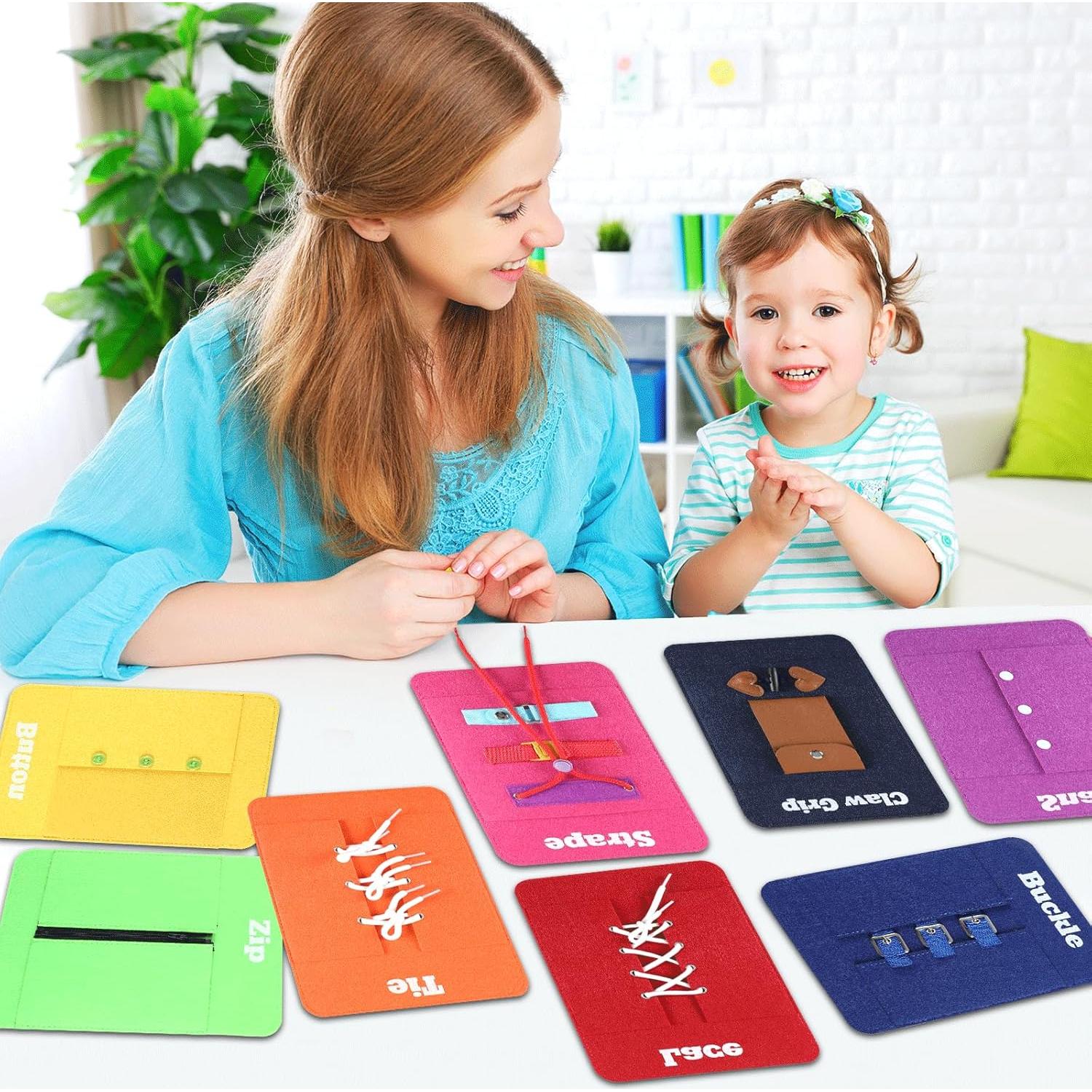 Tablero Ocupado Montessori CHUNNIN 20x26.5cm Habilidades Motoras