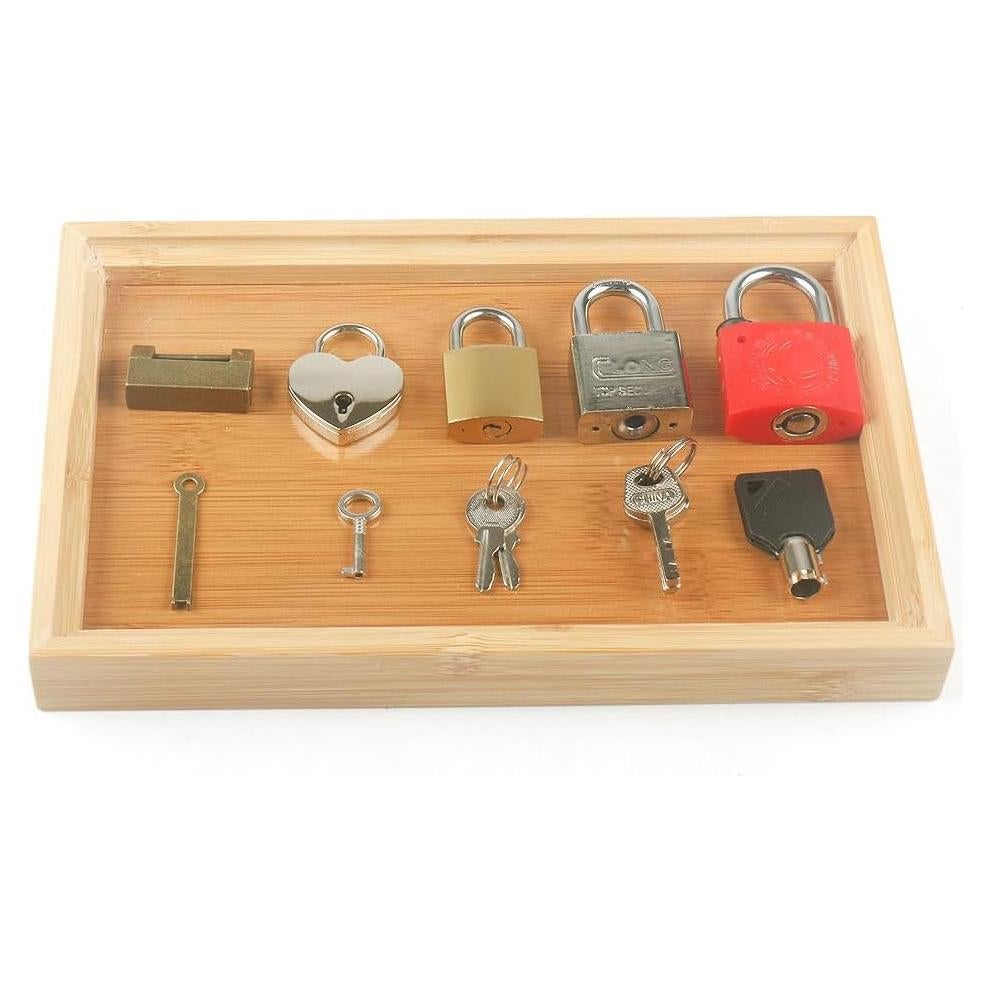 Juego de Cerradura y Llave MEROCO para Niños 3 a 5 Años