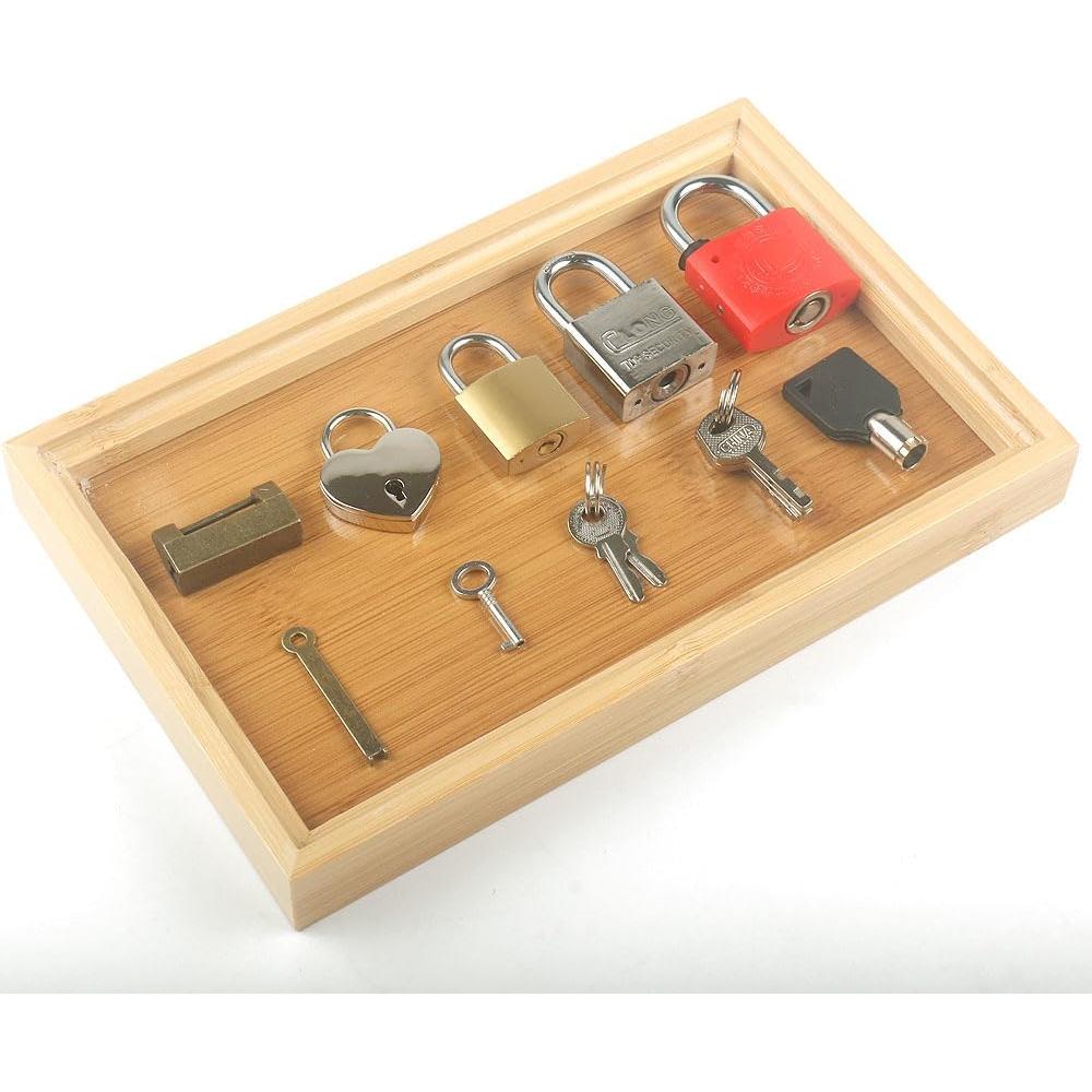 Juego de Cerradura y Llave MEROCO para Niños 3 a 5 Años