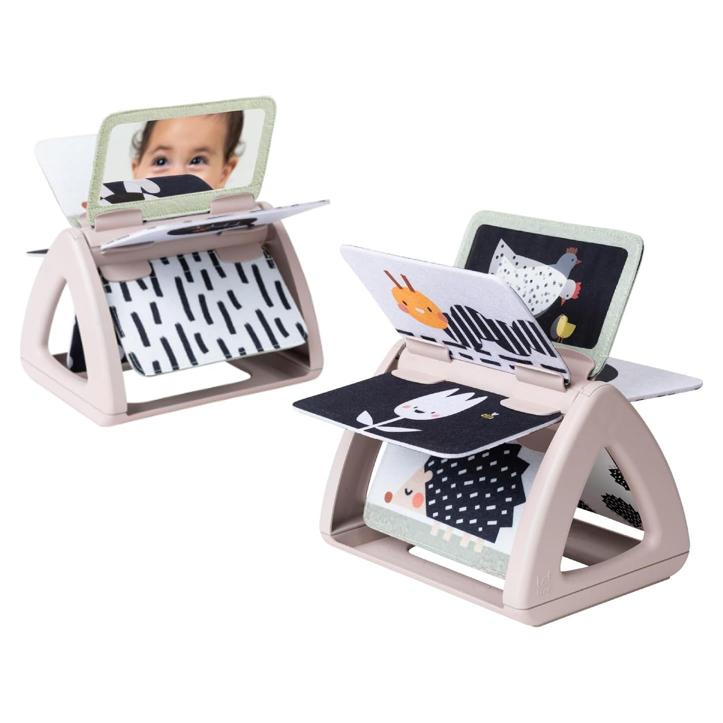 Libro Giratorio Taf Toys en Blanco y Negro con Sonido