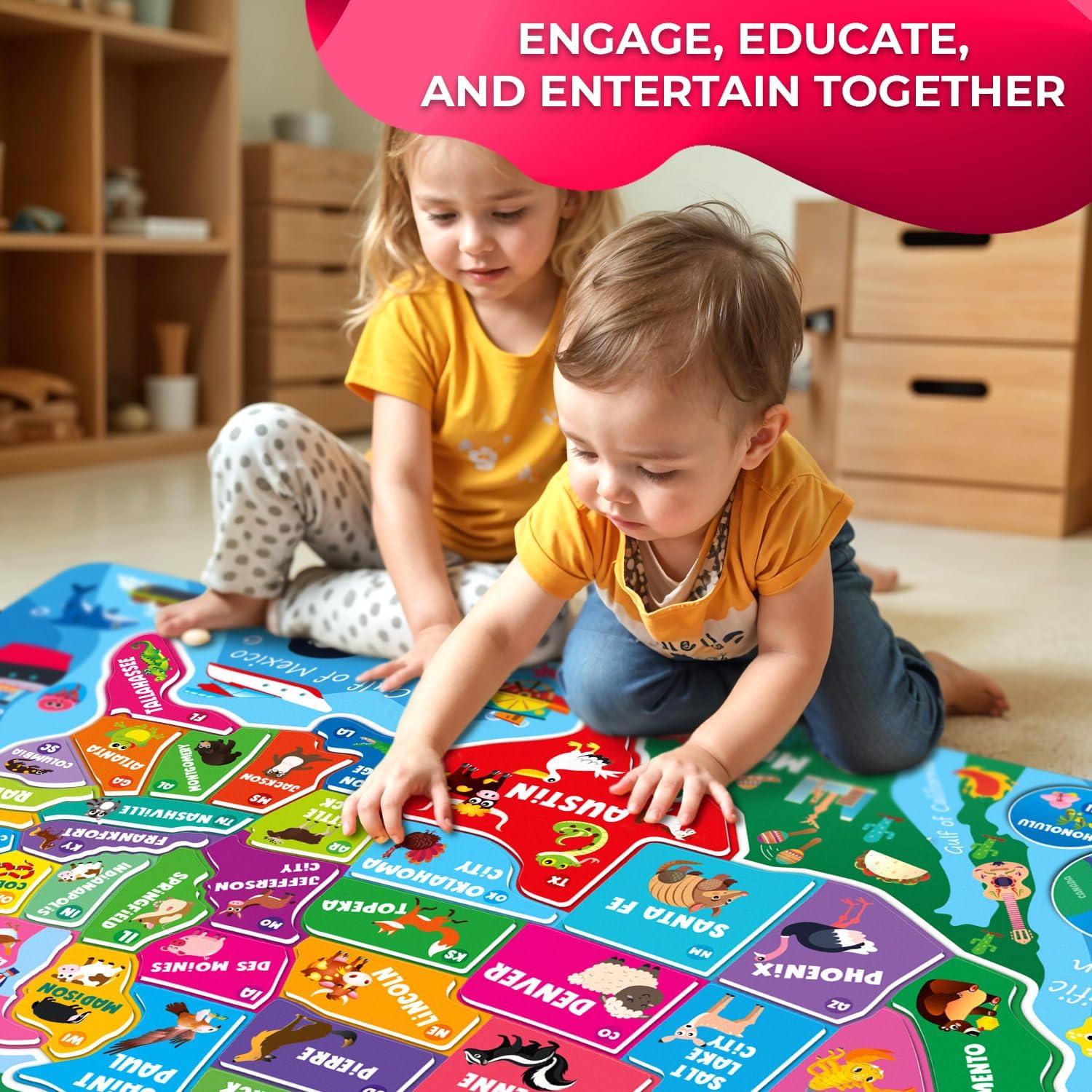 Tablero de Fieltro Quokka para Niños 3-5 Años - Actividades Educativas