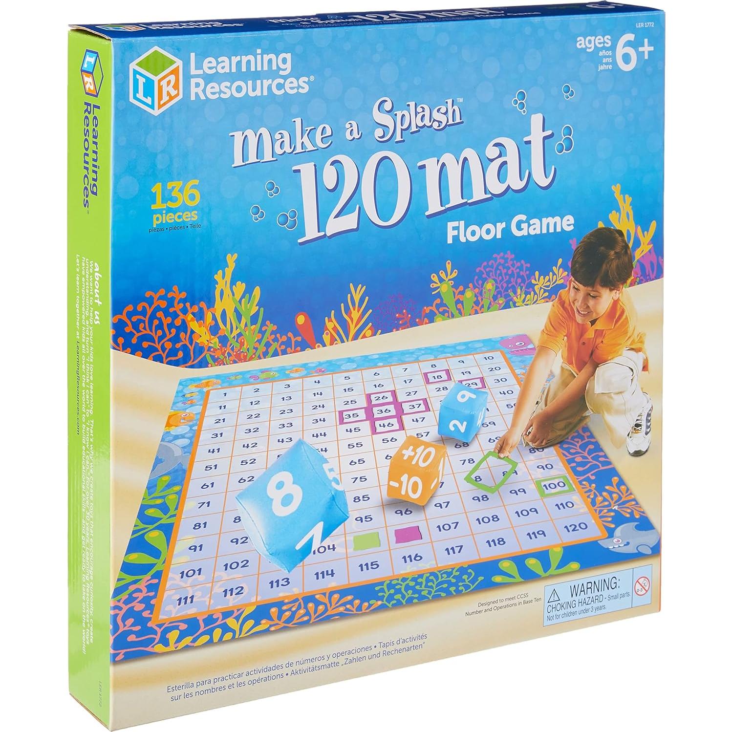 Juego de Piso Matemático Learning Resources 1.22m Suma y Resta