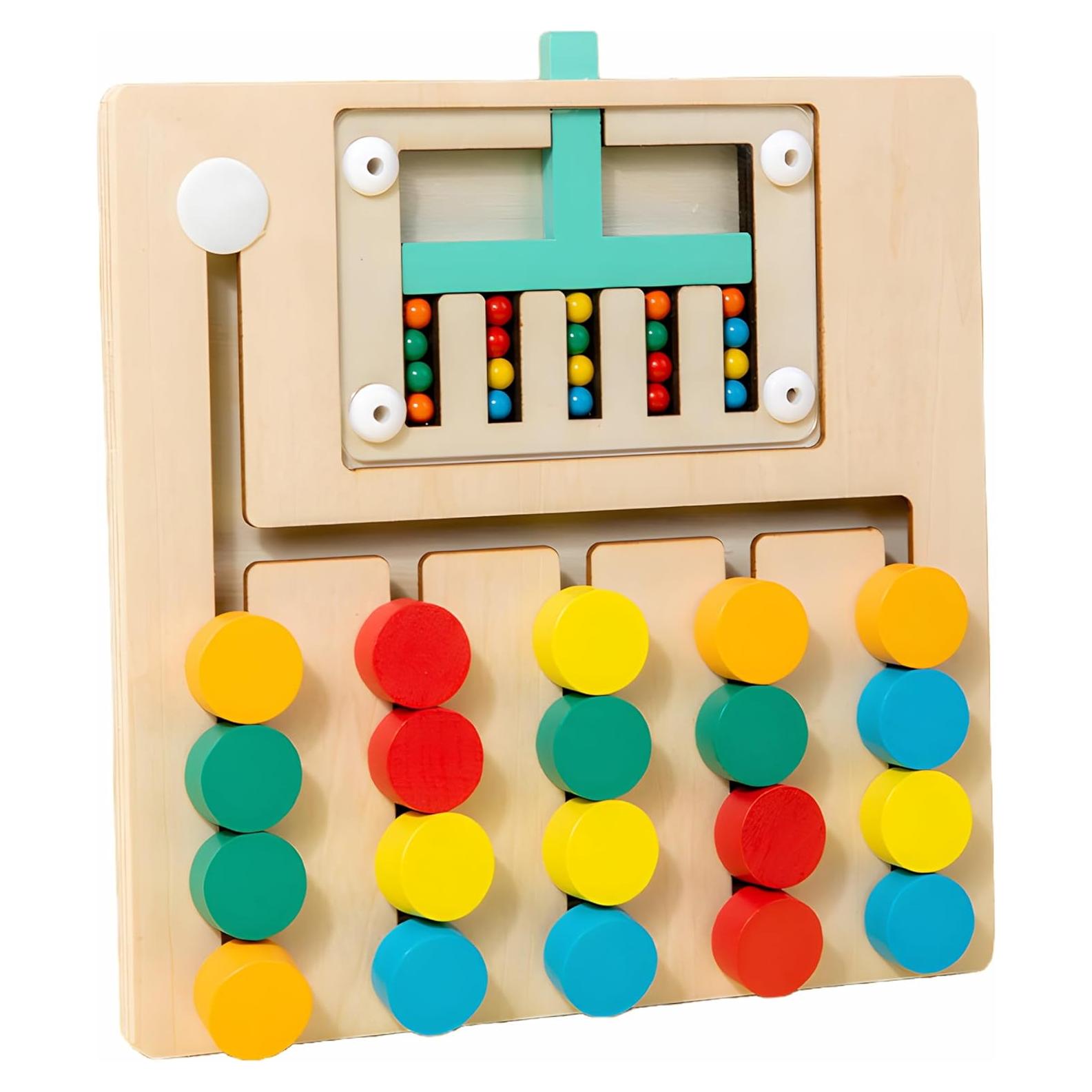 Rompecabezas Deslizante de Madera Haugboag 18.5x20.5cm 3+