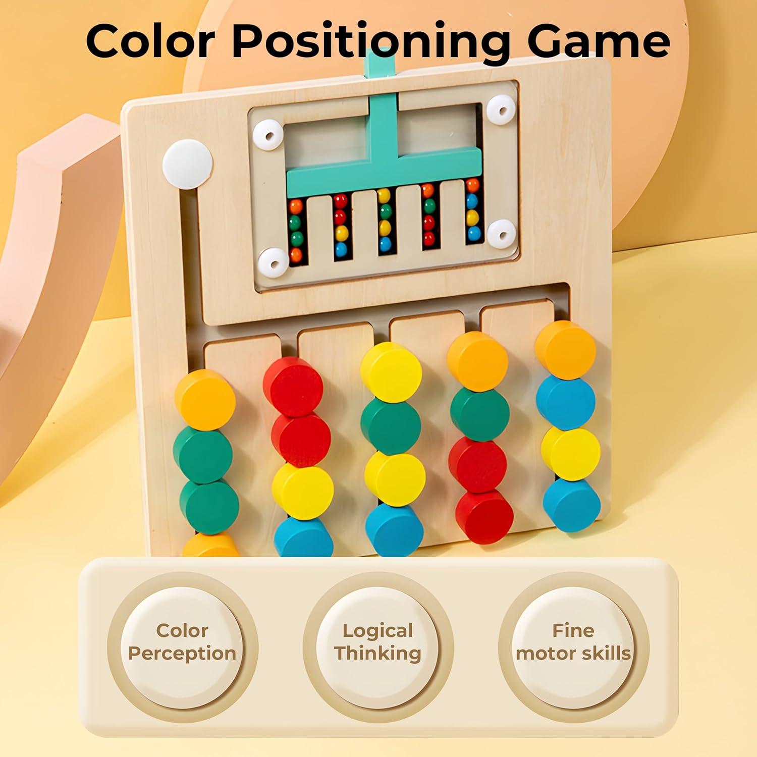 Rompecabezas Deslizante de Madera Haugboag 18.5x20.5cm 3+