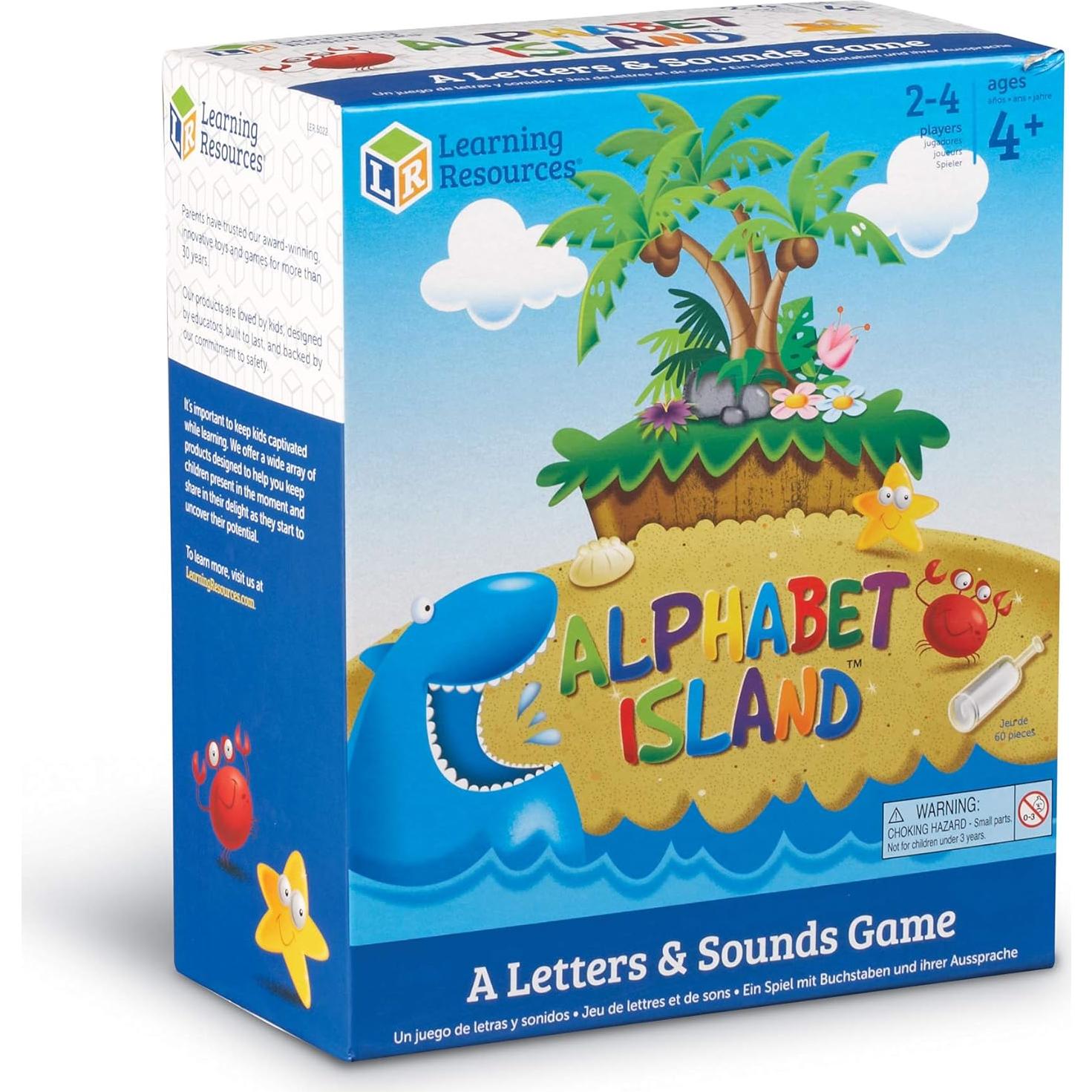 Juego de Letras y Sonidos Alphabet Island - Learning Resources