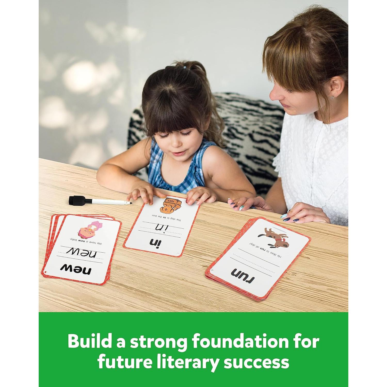 Tarjetas de Aprendizaje Coogam 250 Palabras Dolch para Niños