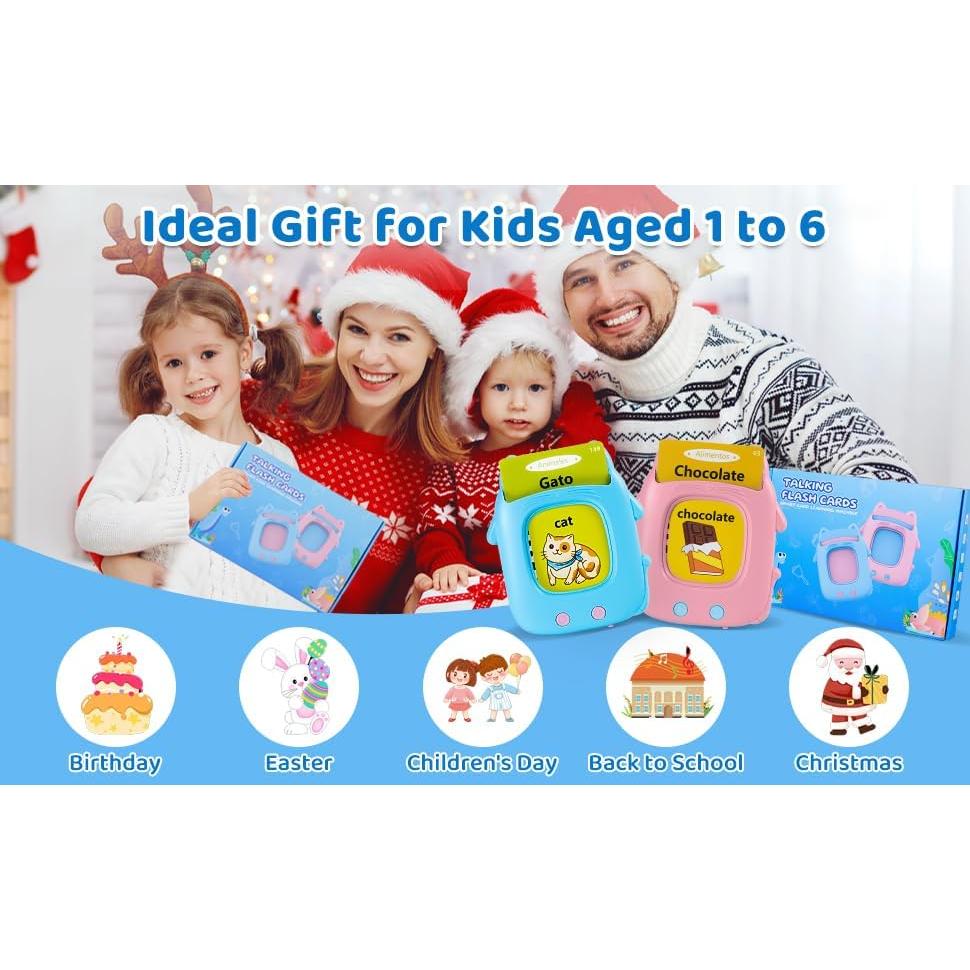 Tarjetas de Flash que Hablan Gimgong 224 Palabras Bilingües