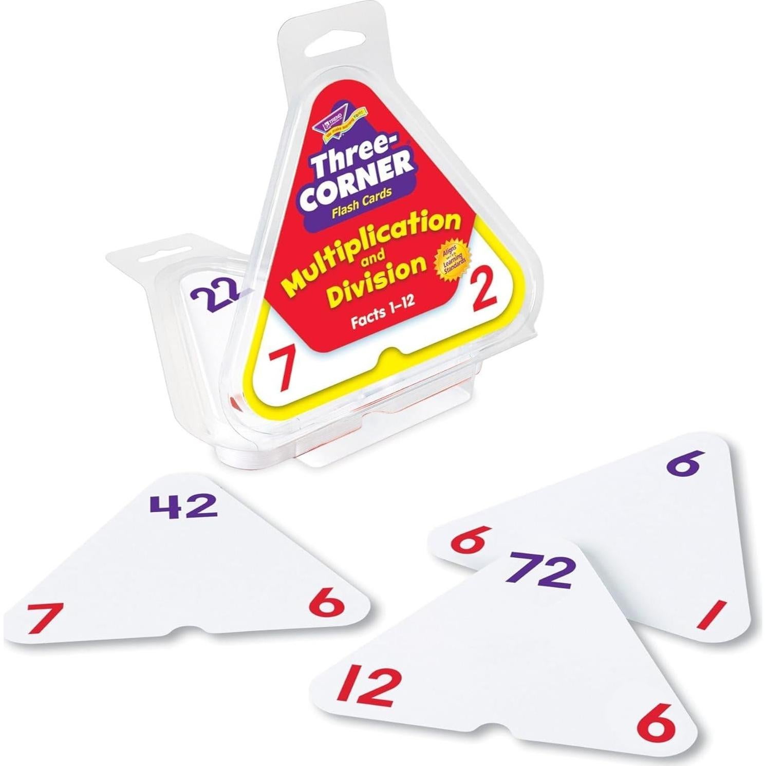 Tarjetas de Flash Matemáticas TREND - Multiplicación y División