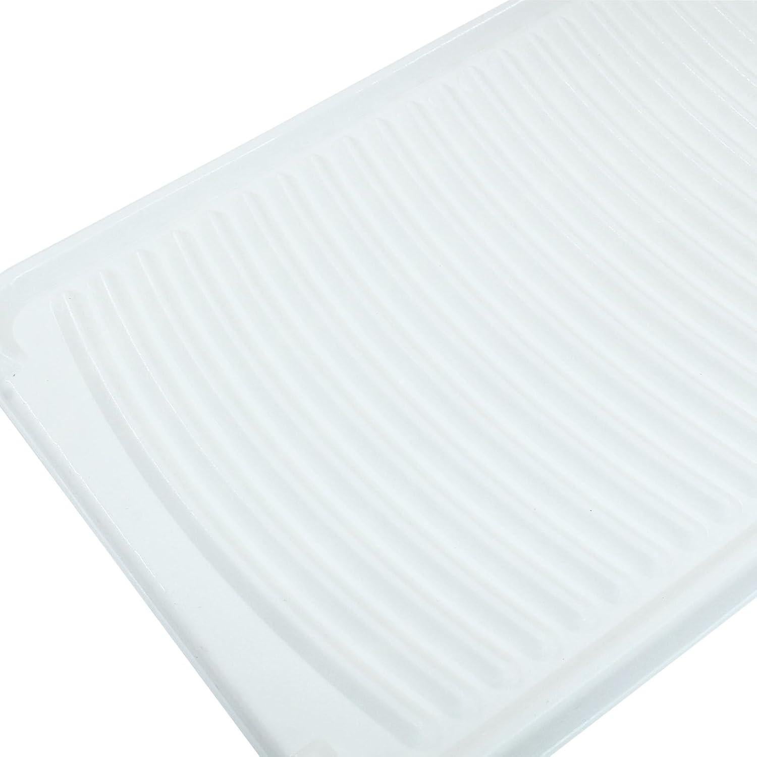 Tablita de Lavado de Plástico Verkelly 28.5x16cm Blanca